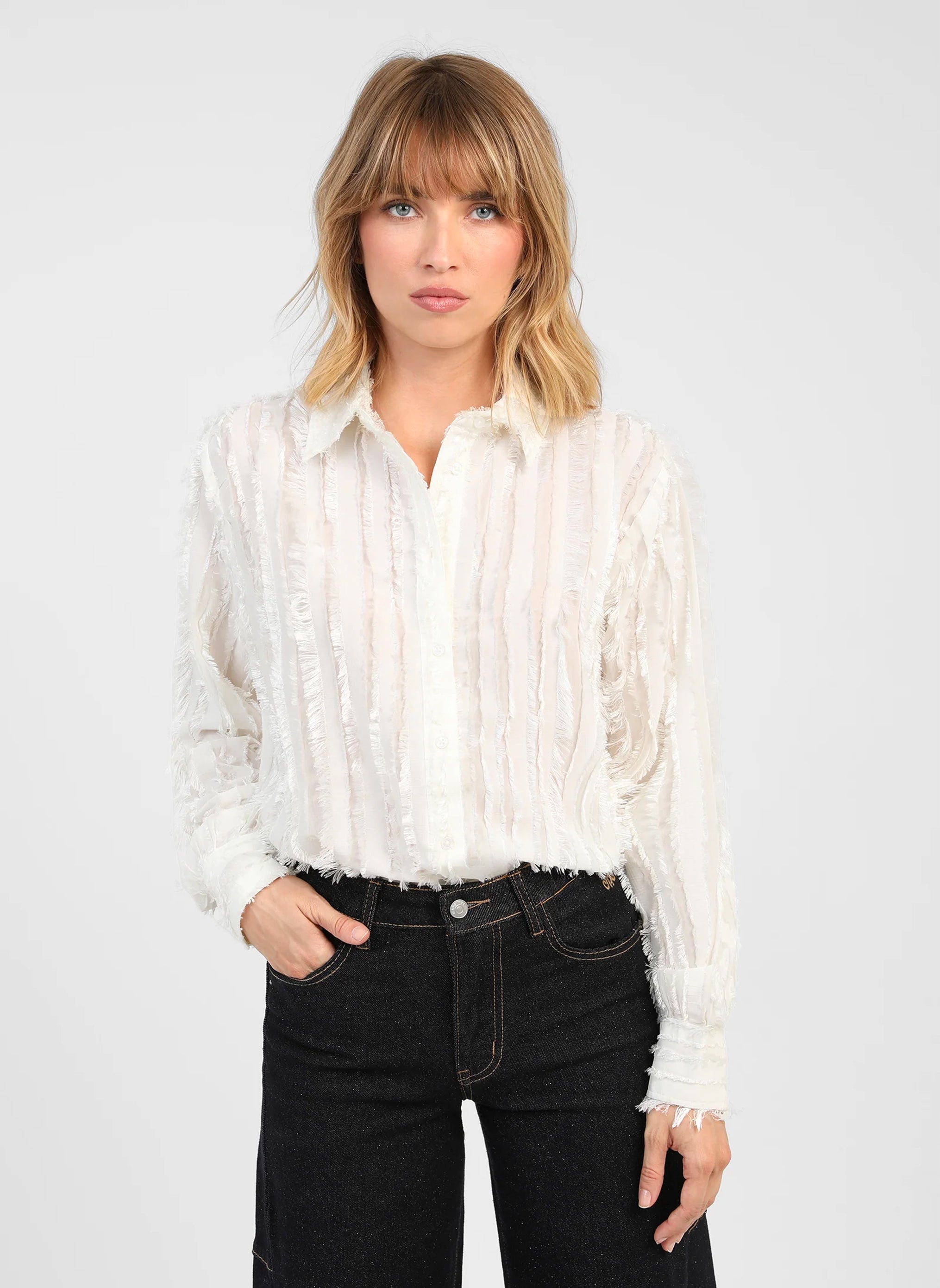 CAMISA SOPHENA de color crudo