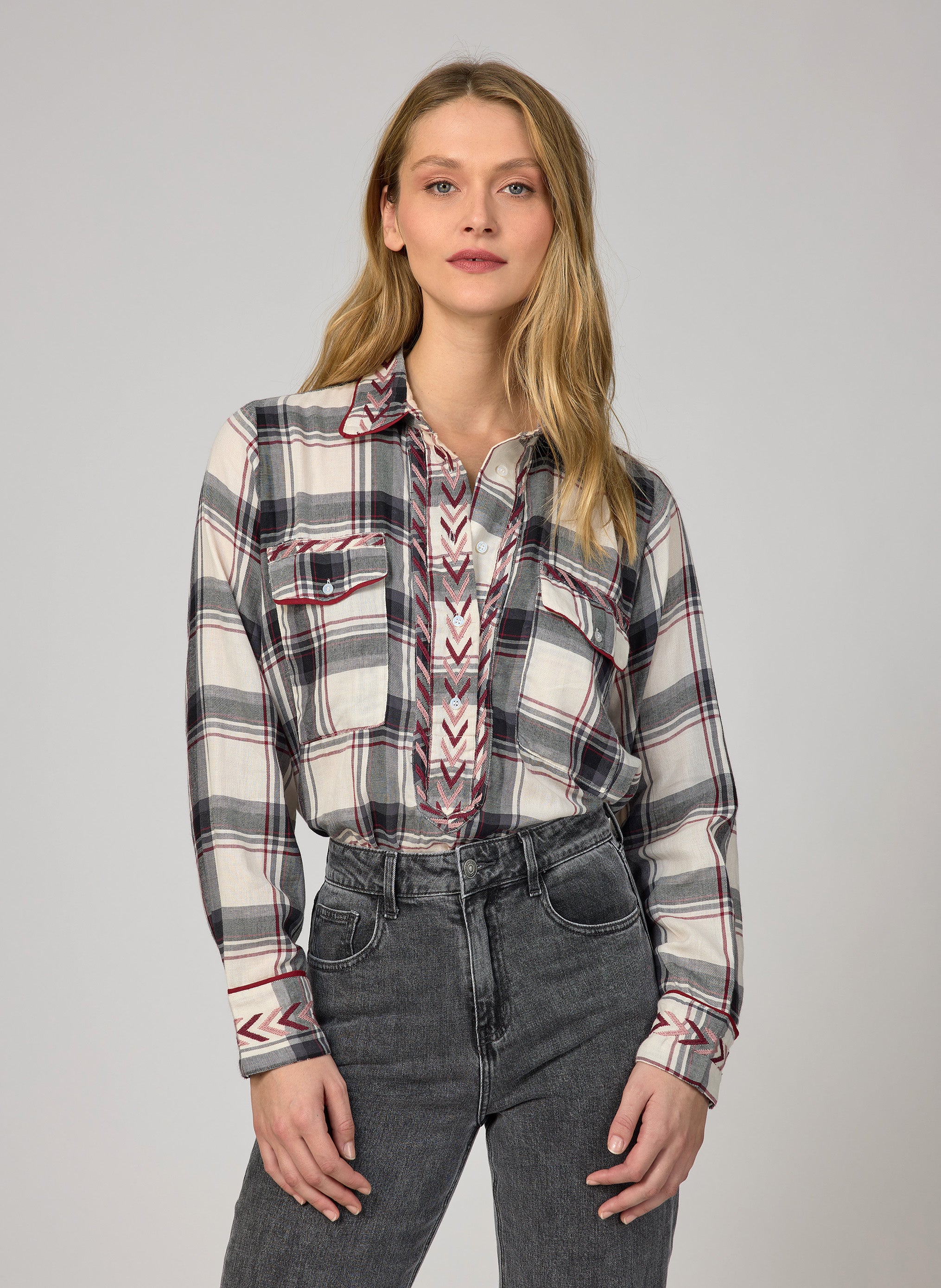 CHEMISE SOROMIE rouge