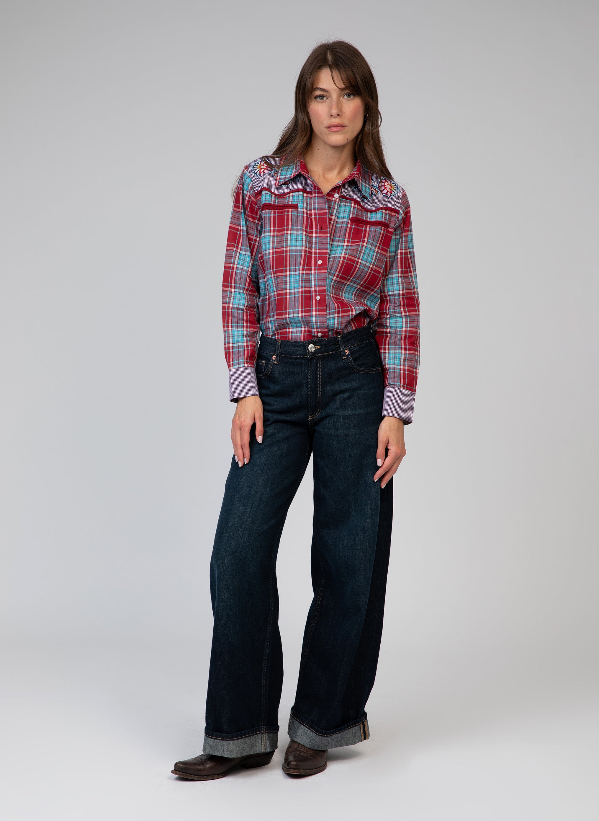 CHEMISE SOTALIE rouge