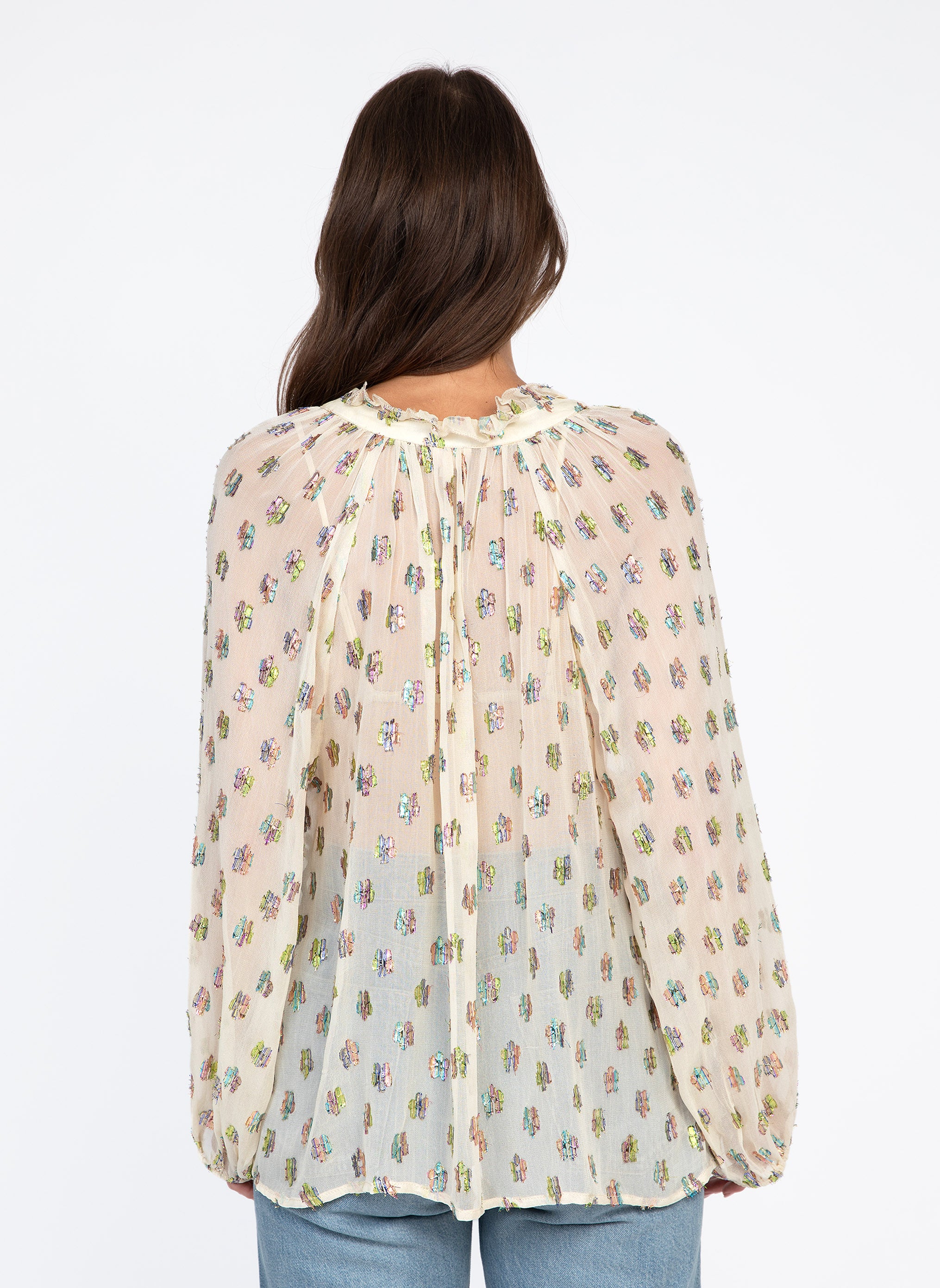 BLOUSE SOUELLA ecru