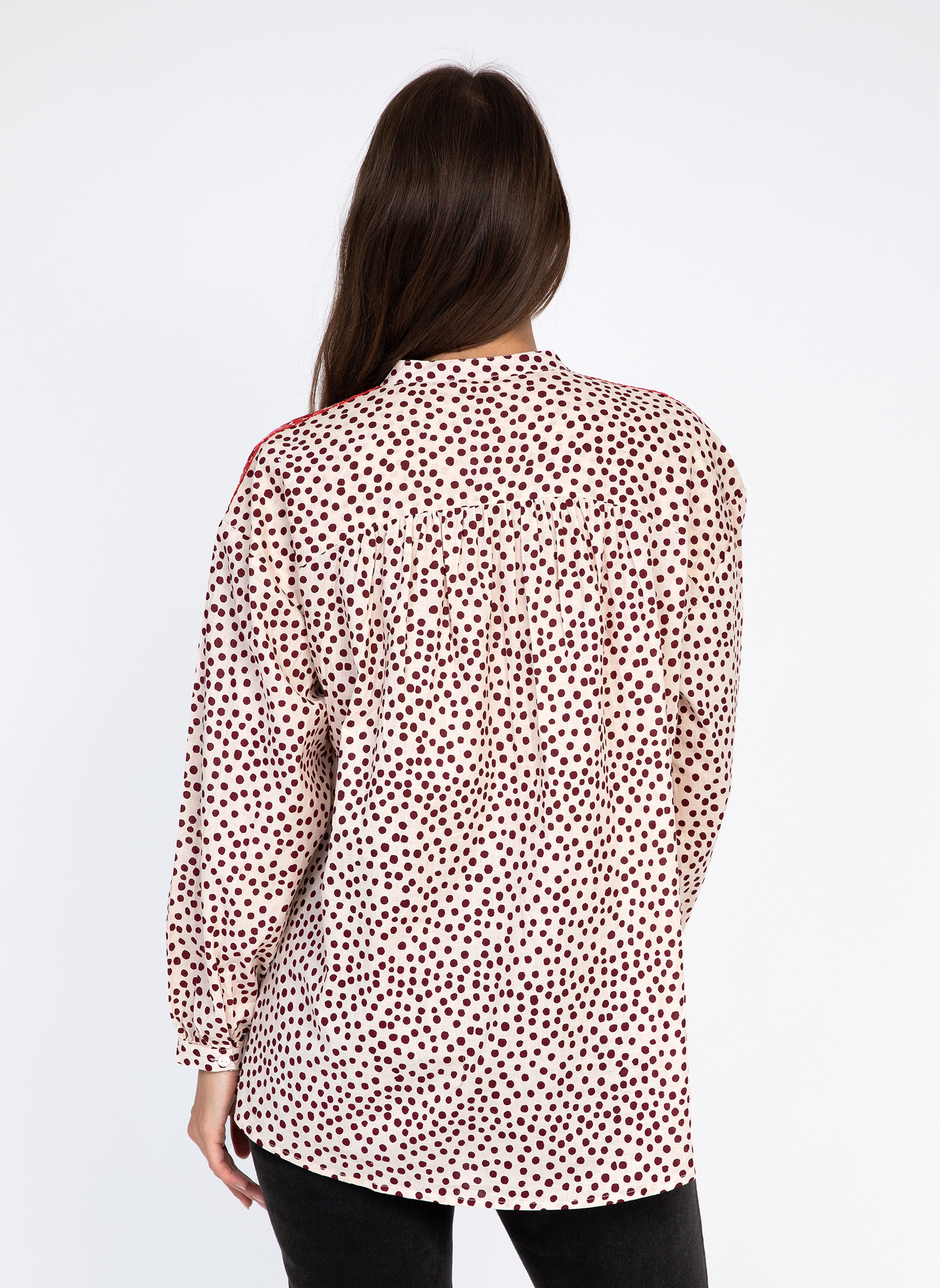 CHEMISE SOURIAMY pipa ecru