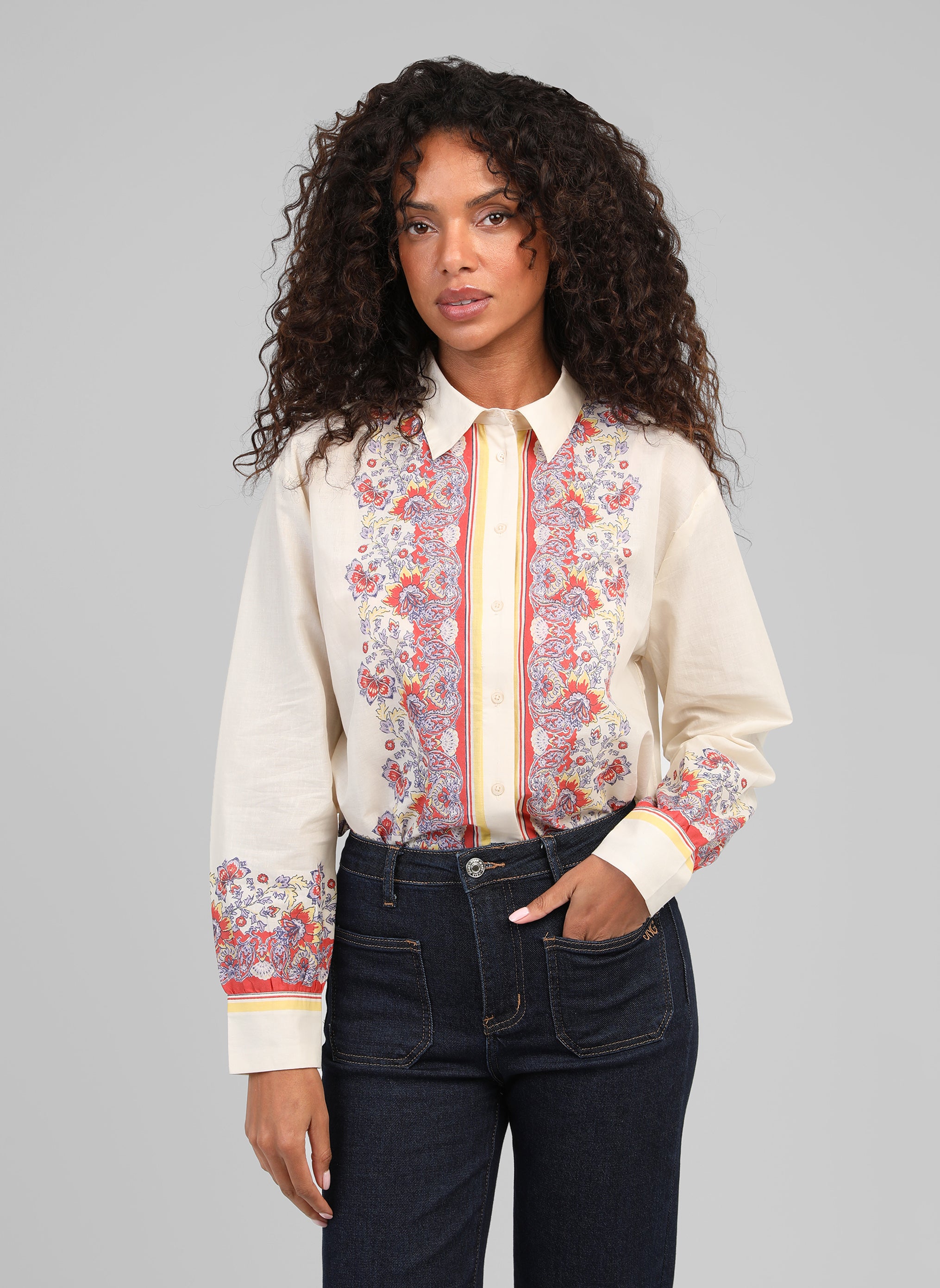 CHEMISE STANYLA campanila rouge