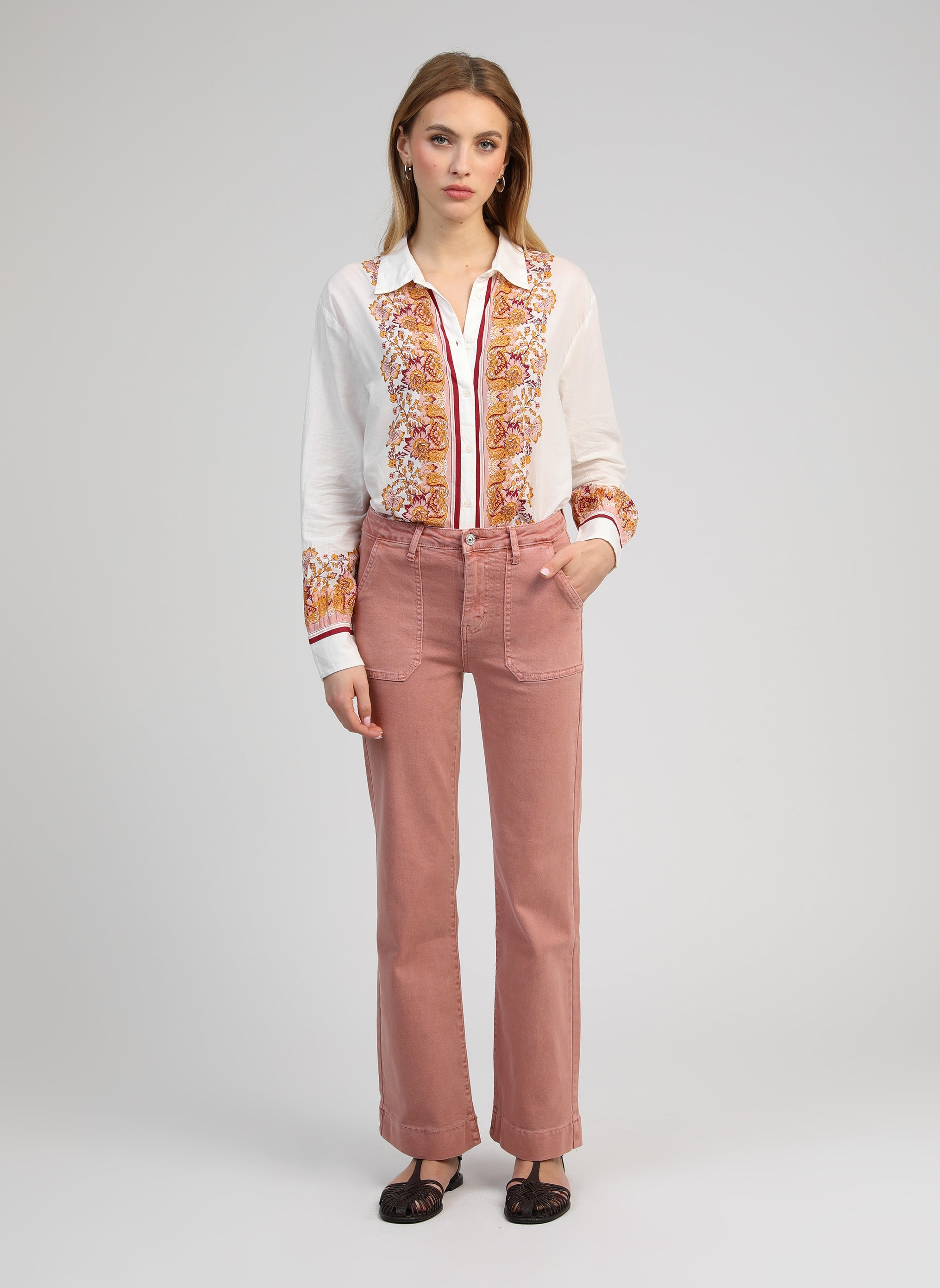 CHEMISE STANYLA campanila ecru