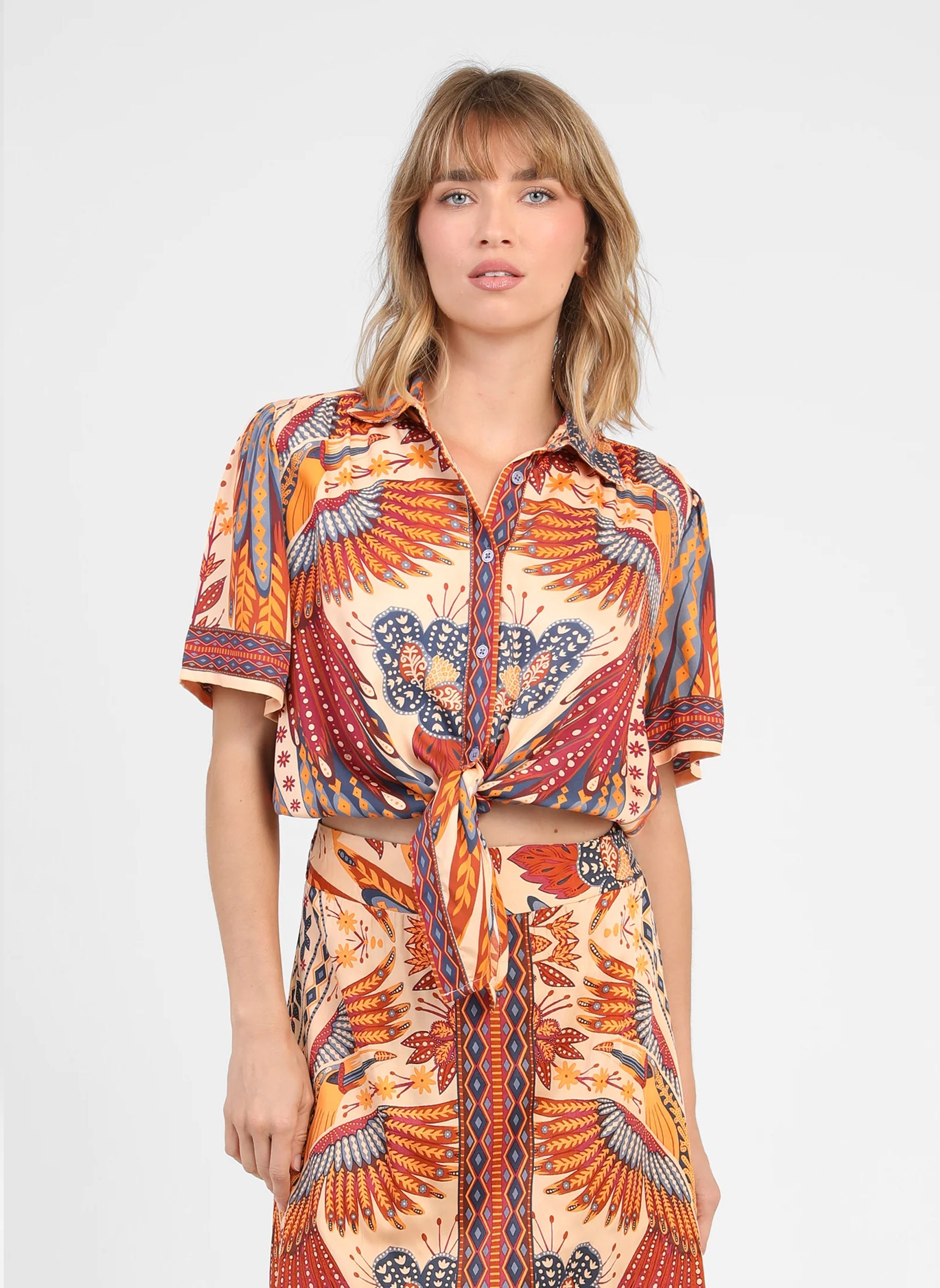 CHEMISE SUZANIE birdize pêche