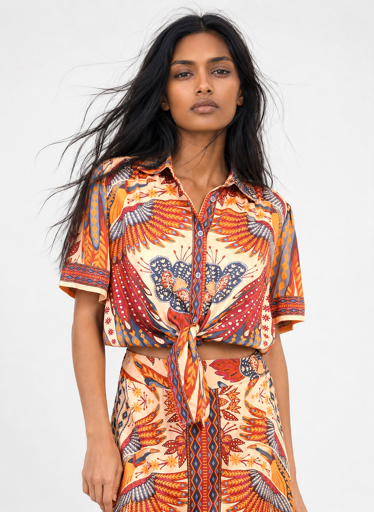 CHEMISE SUZANIE birdize pêche