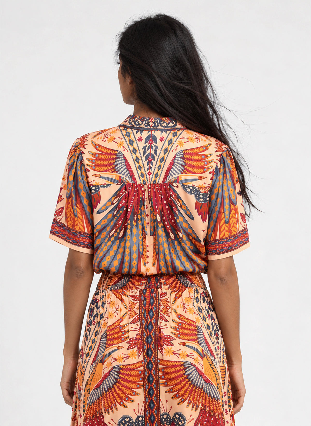 CHEMISE SUZANIE birdize pêche