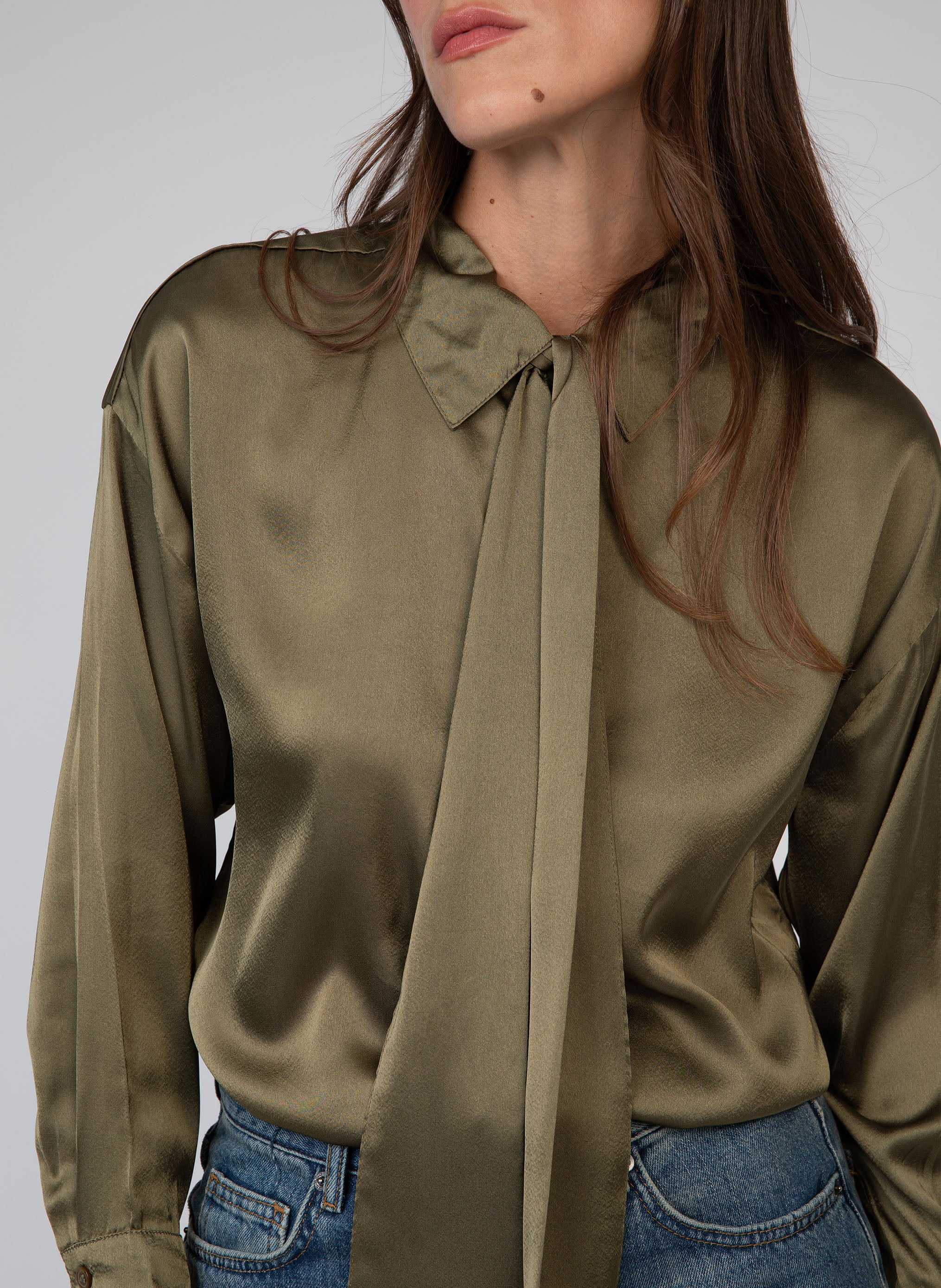 CHEMISE SYLVANOA army