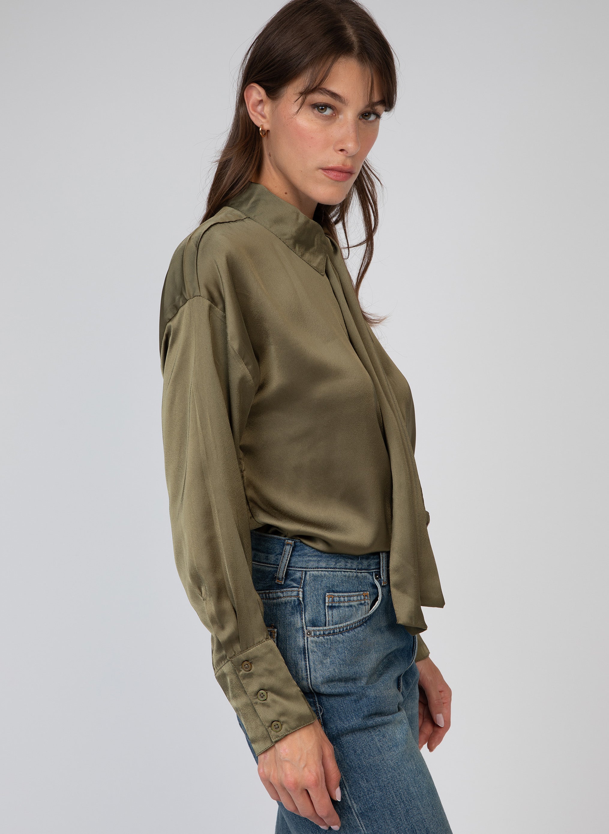 CHEMISE SYLVANOA army