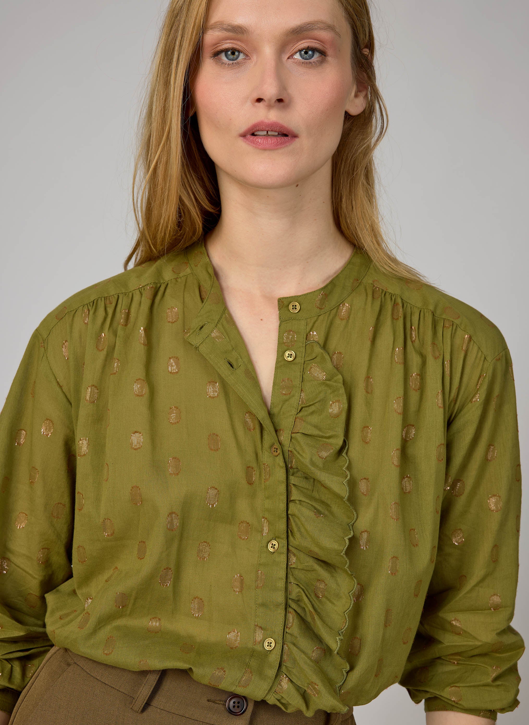 CHEMISE SYLVANY army