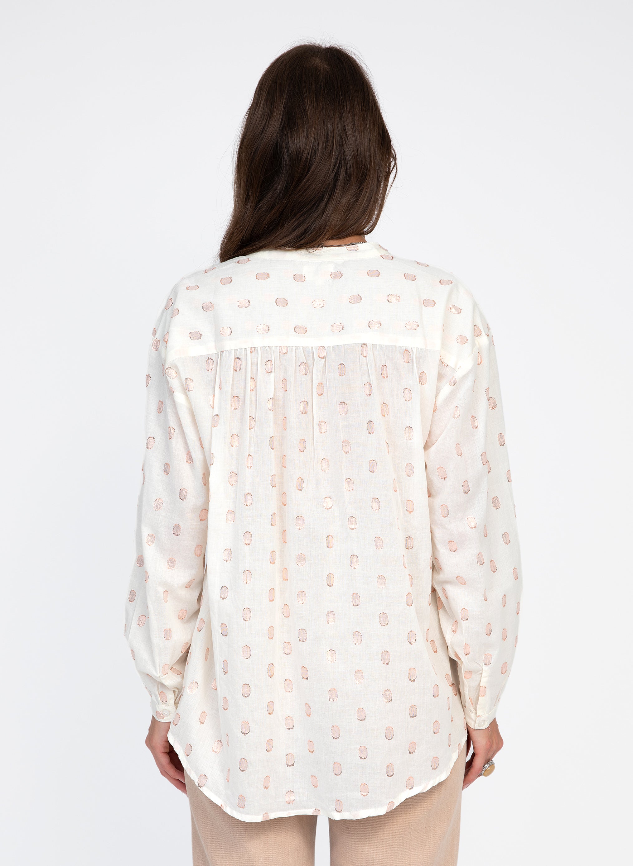 CHEMISE SYLVANY crème