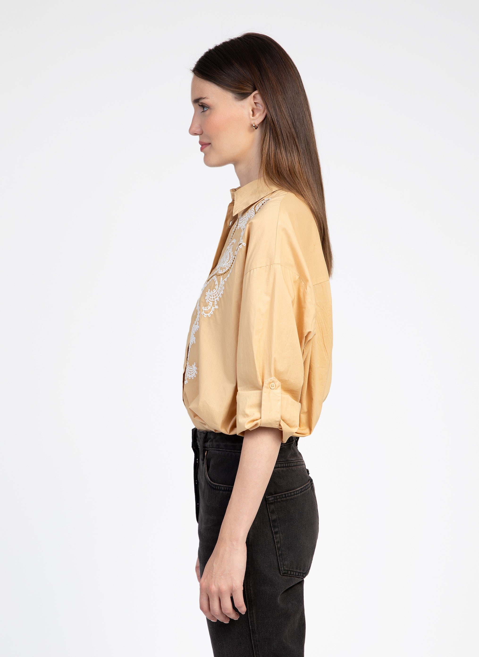 CHEMISE SYMONET beige