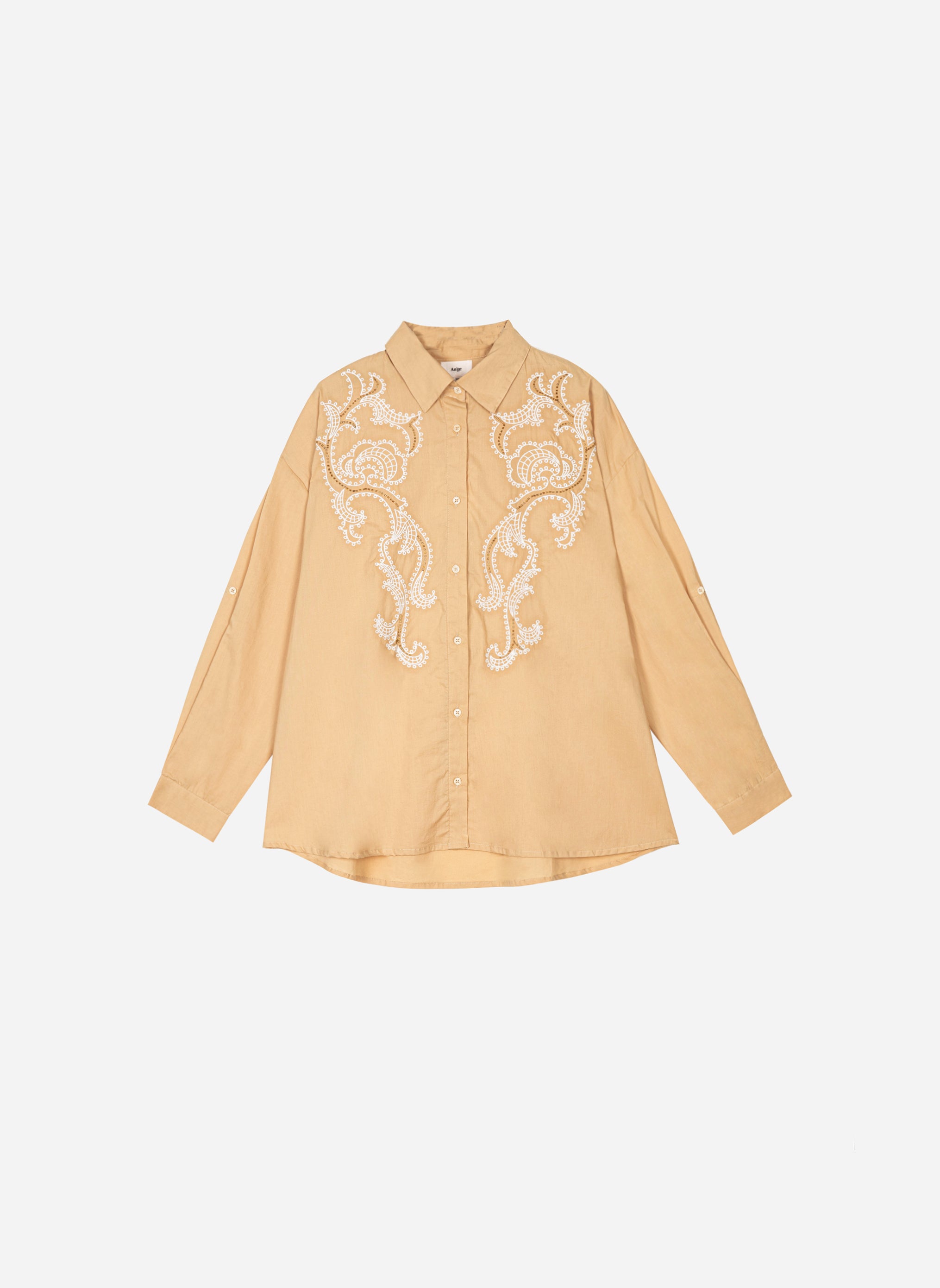 CHEMISE SYMONET beige
