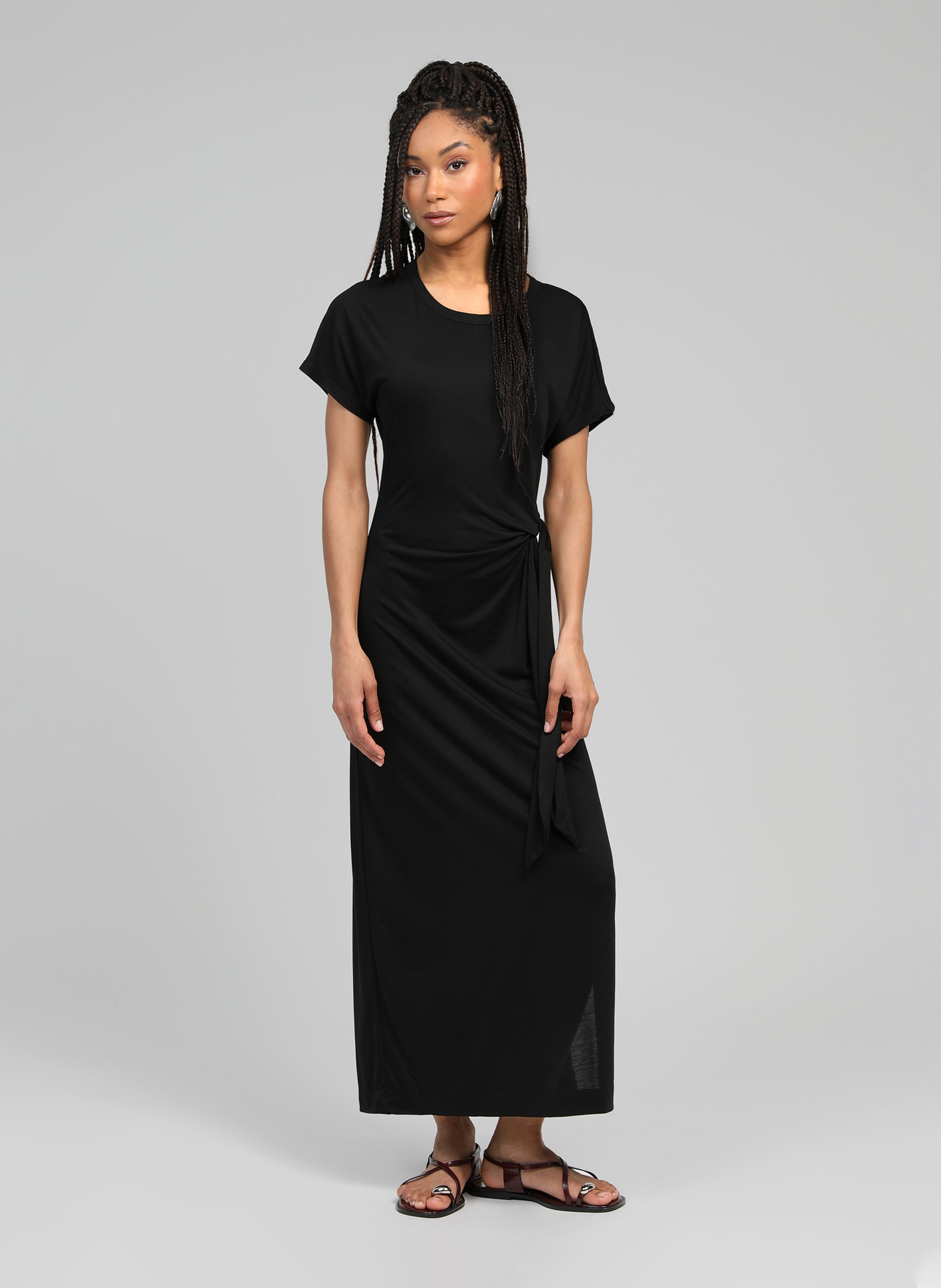 ROBE LONGUE TAMISARA noir