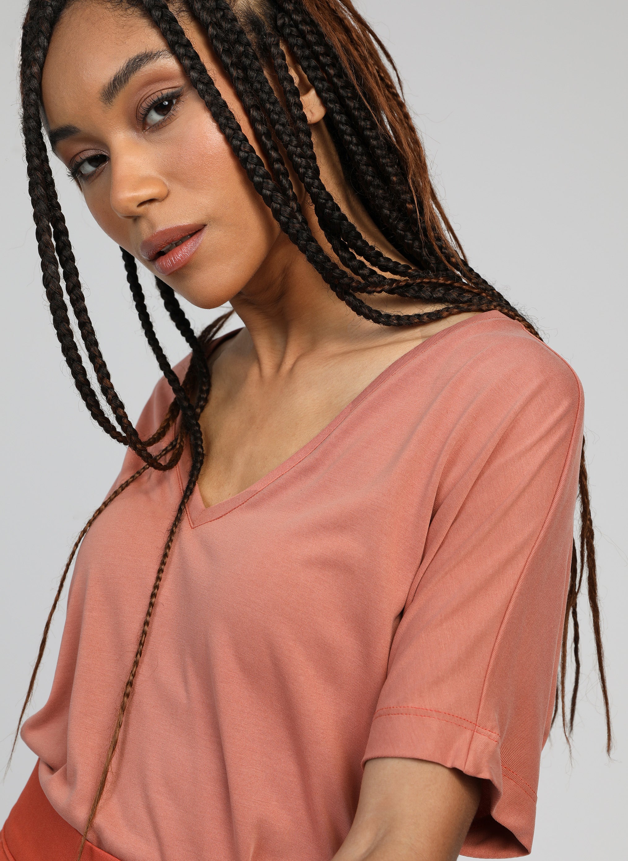 T-SHIRT TAROBA terracotta