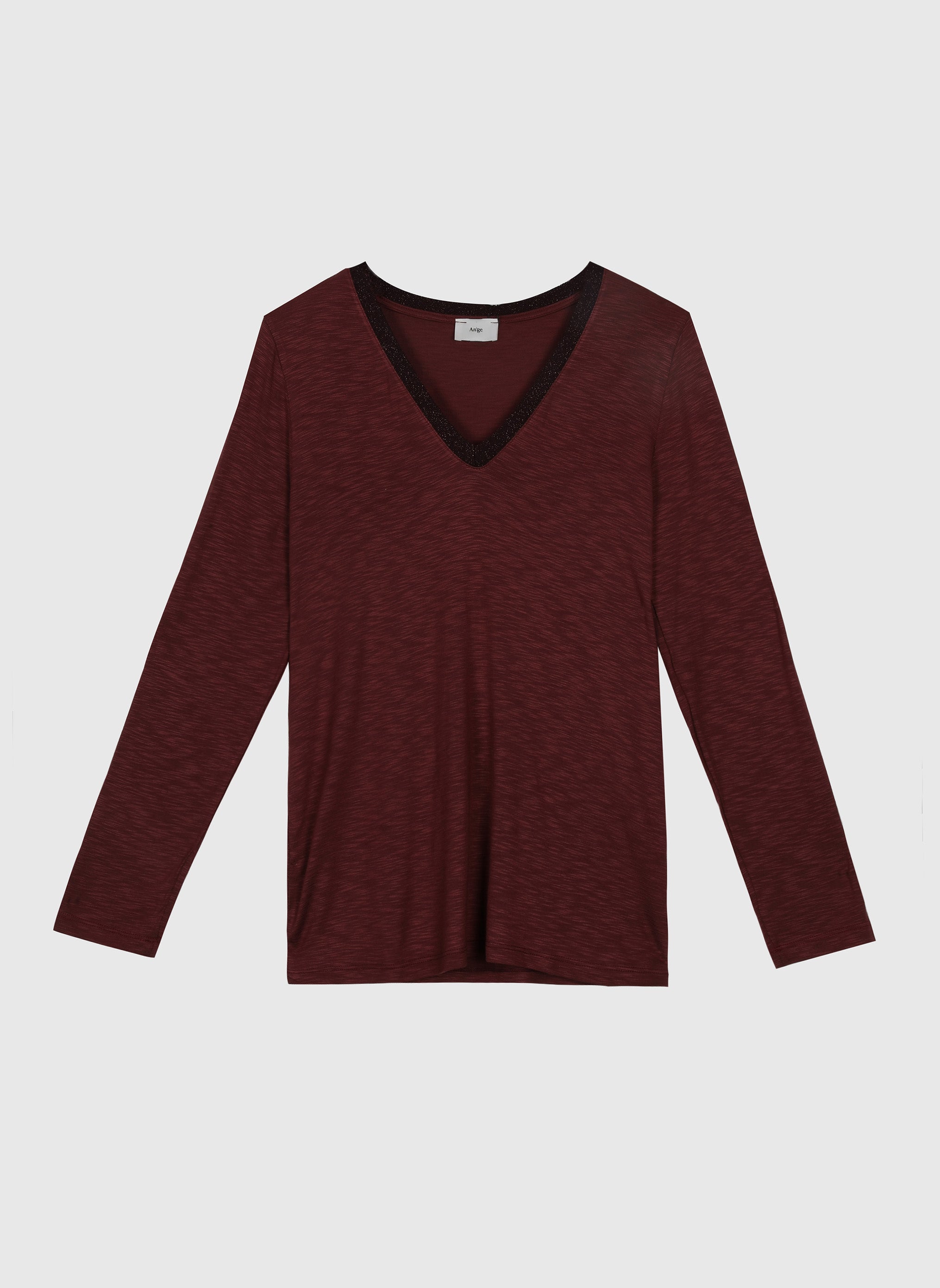T-SHIRT TENIO bordeaux