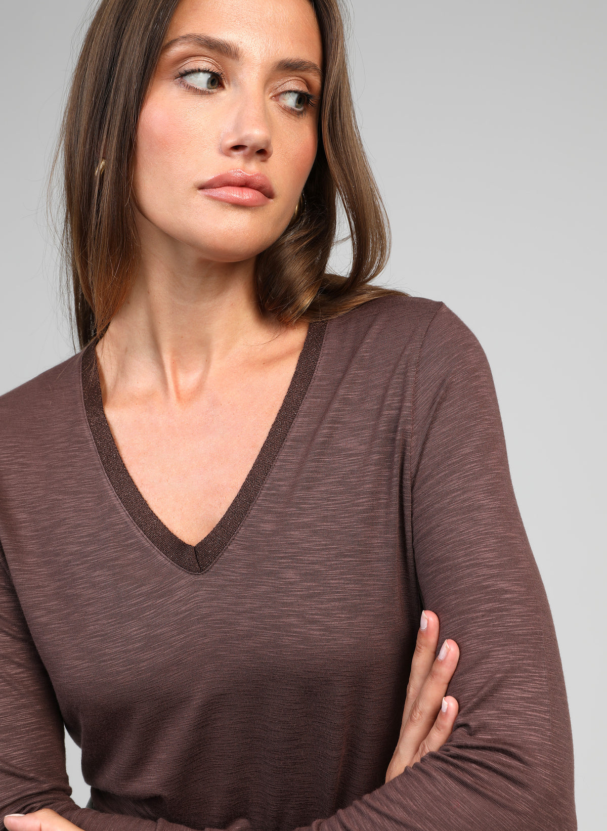 TEE-SHIRT TENIO marron