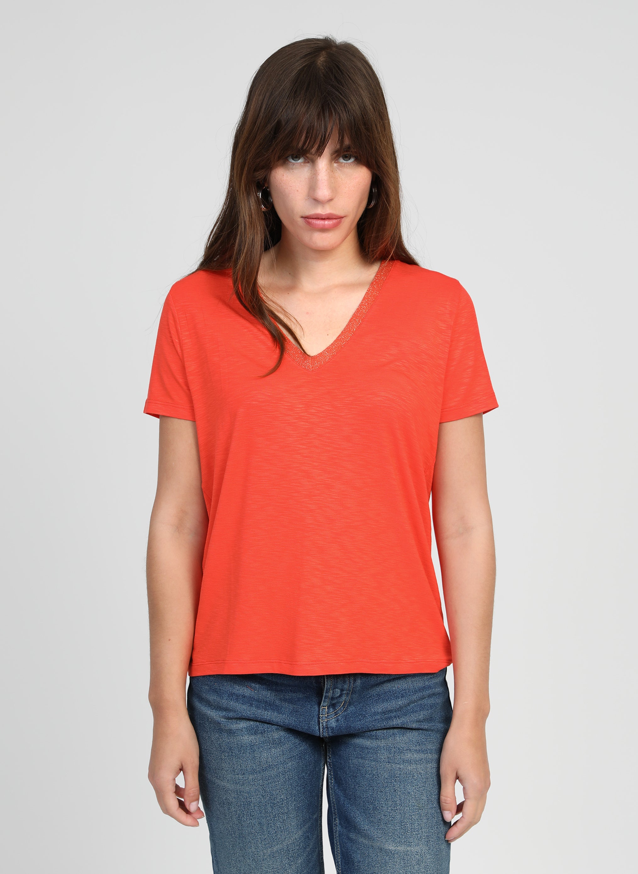 T-SHIRT TERRY piment