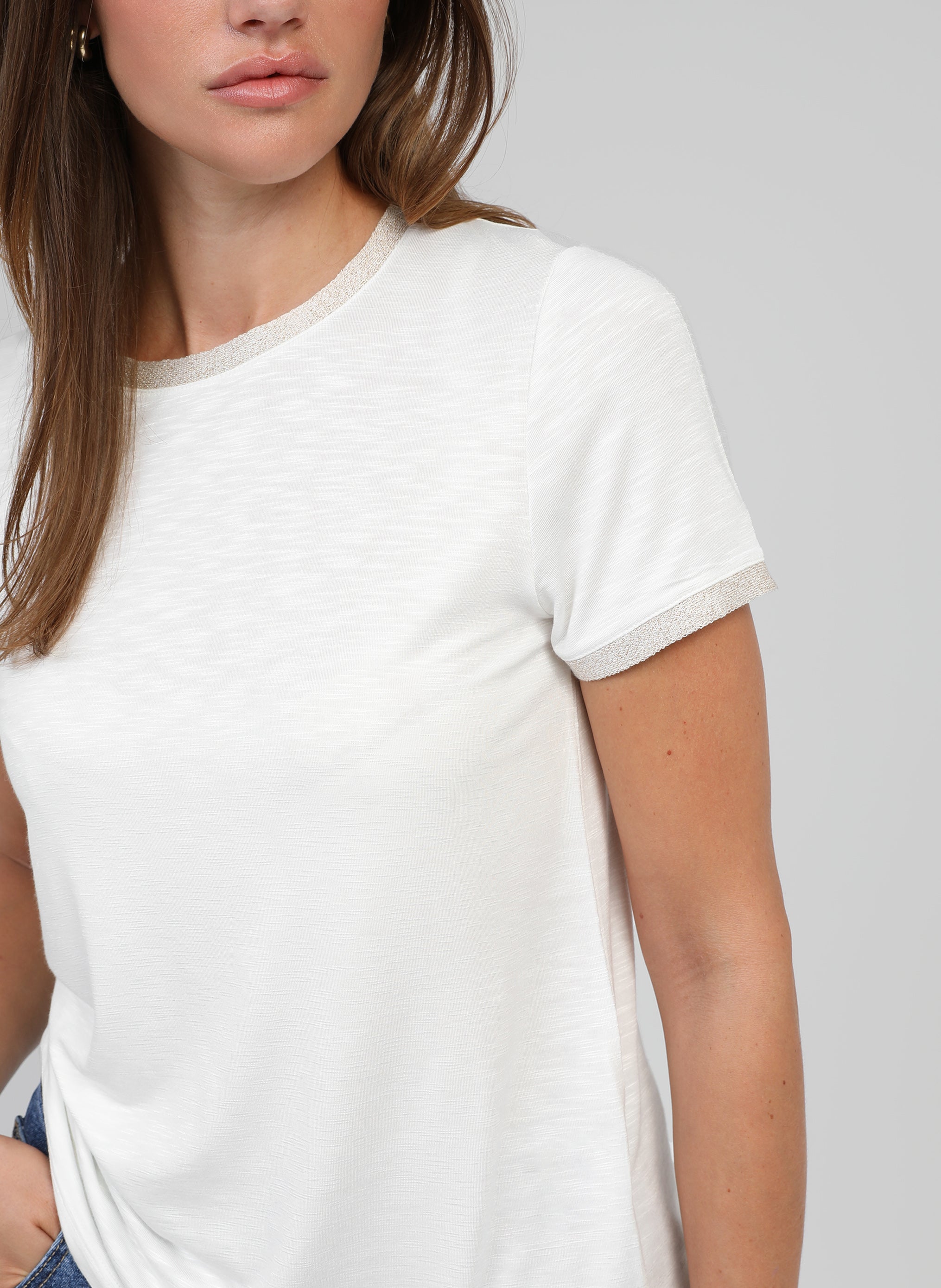 T-SHIRT TIXANA ecru