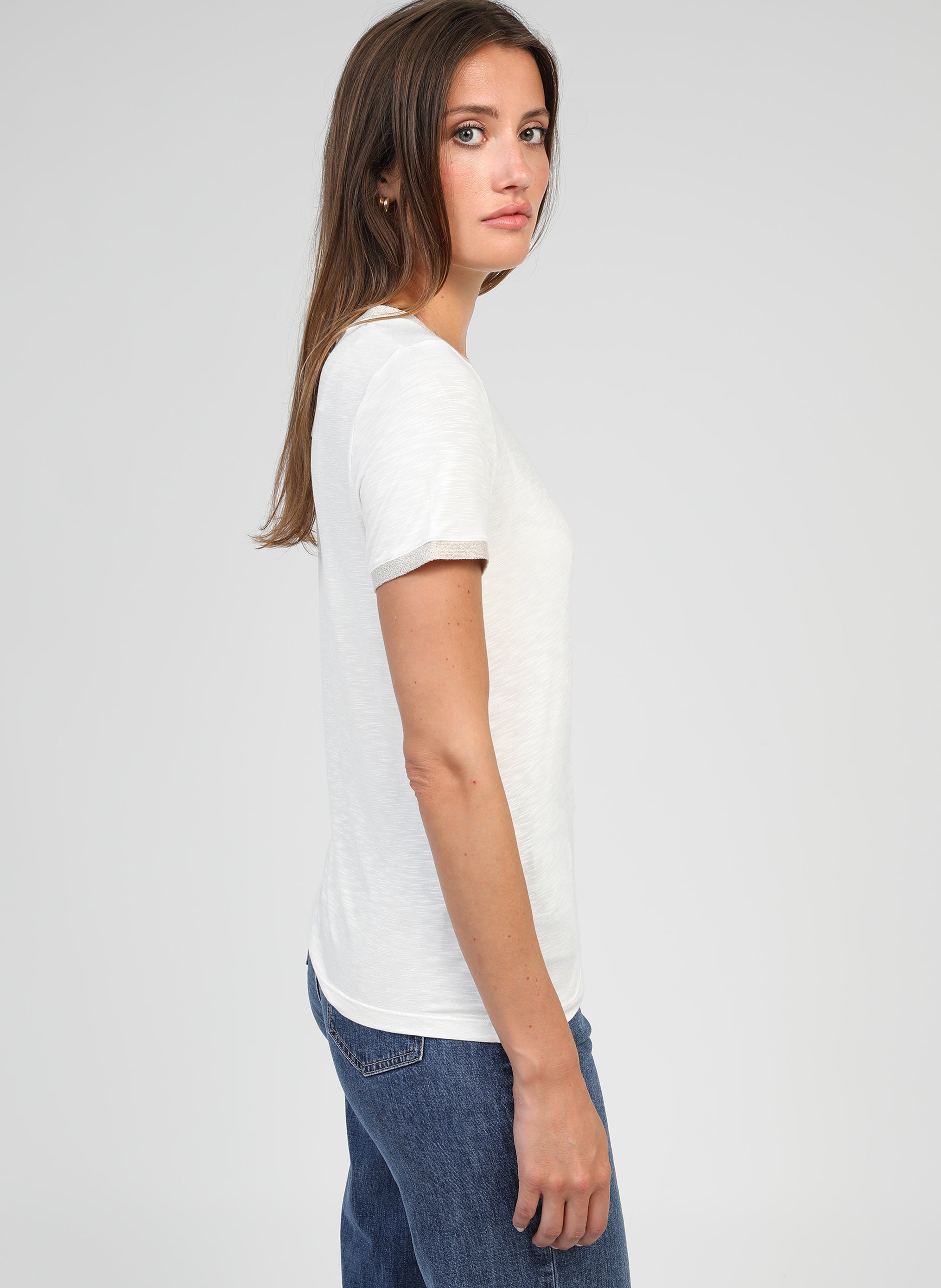 T-SHIRT TIXANA ecru
