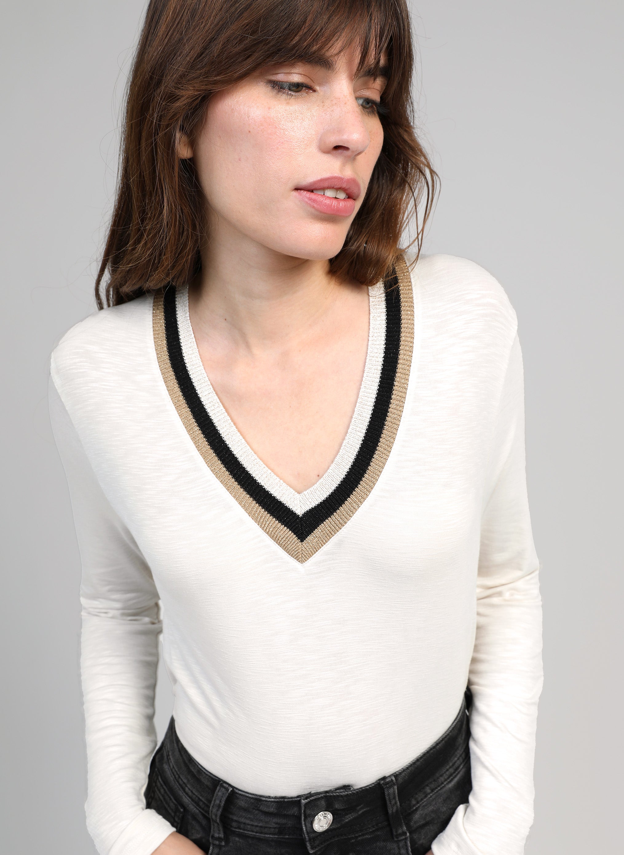 T-SHIRT TONGALI ecru