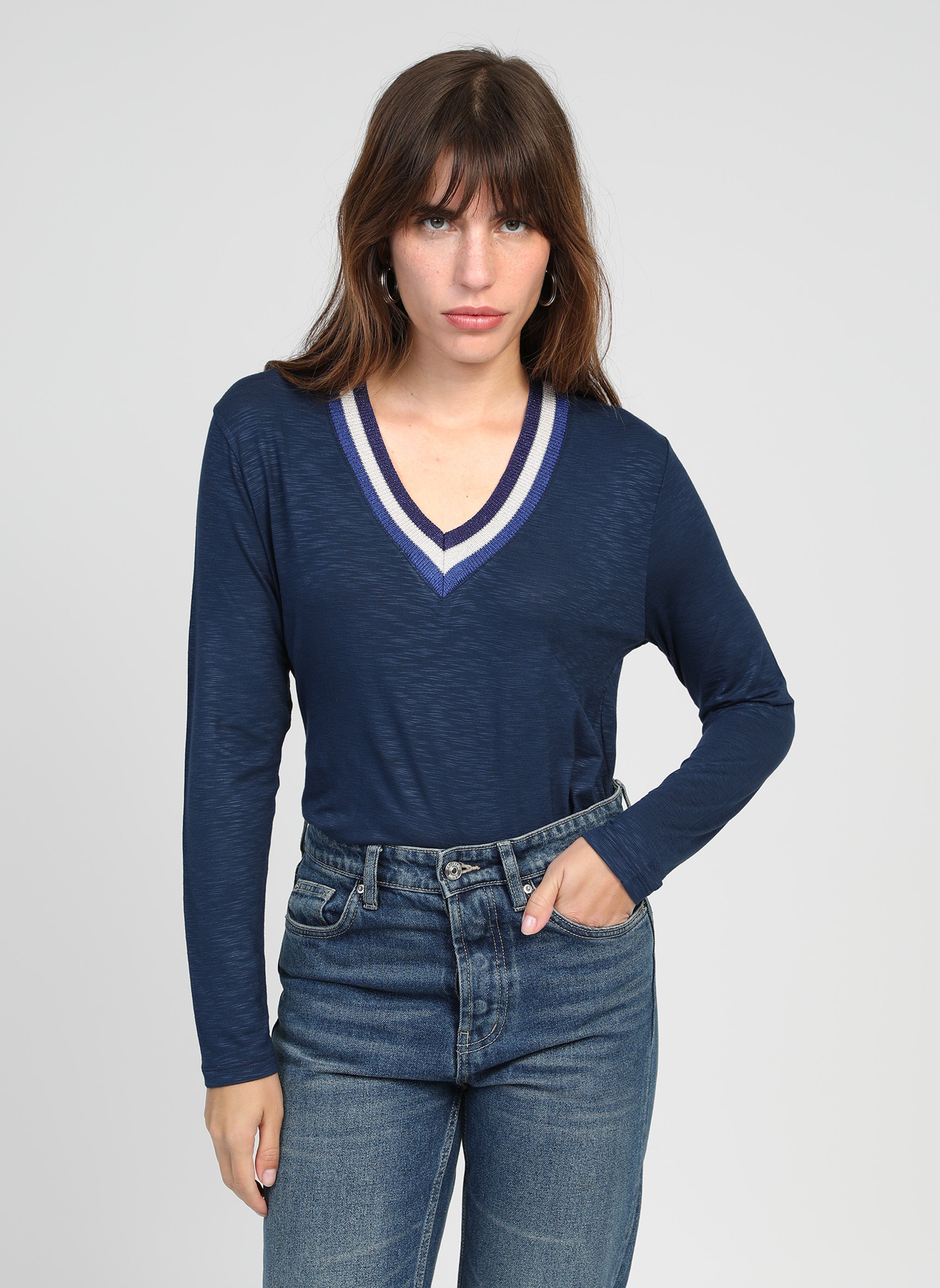 T-SHIRT TONGALI marine