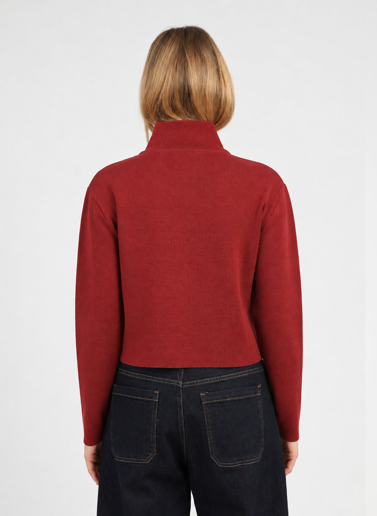 GILET VADIMI AL vermillon