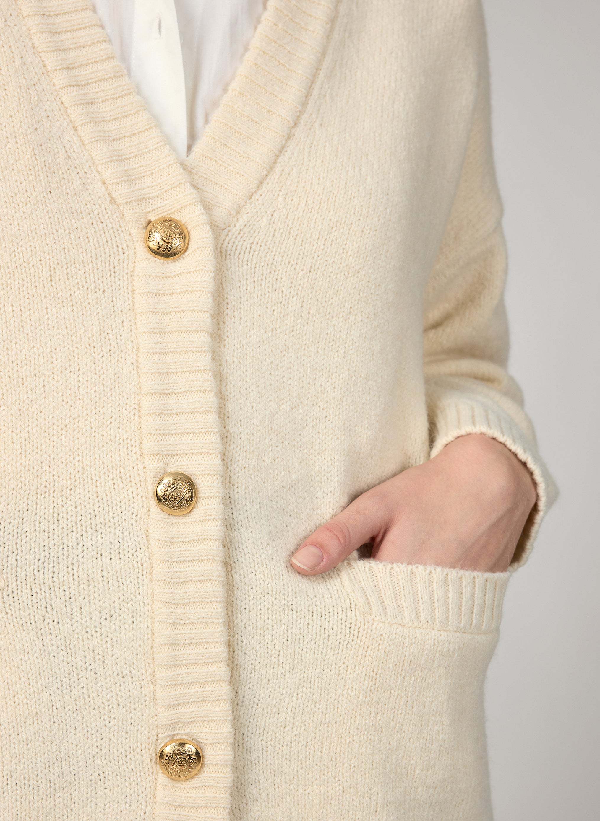 CARDIGAN VALDORA ecru