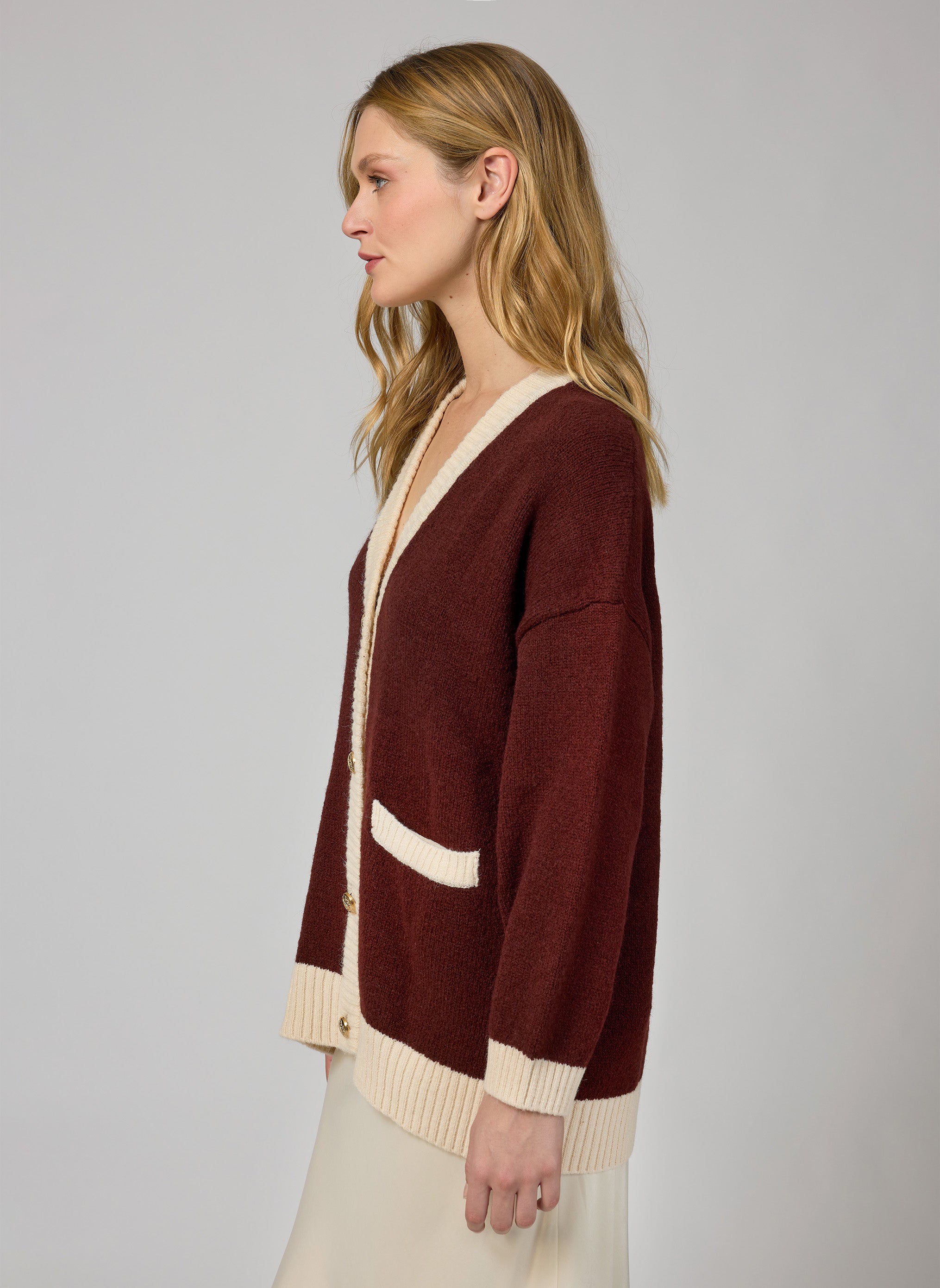 CARDIGAN VALDOR chocolat