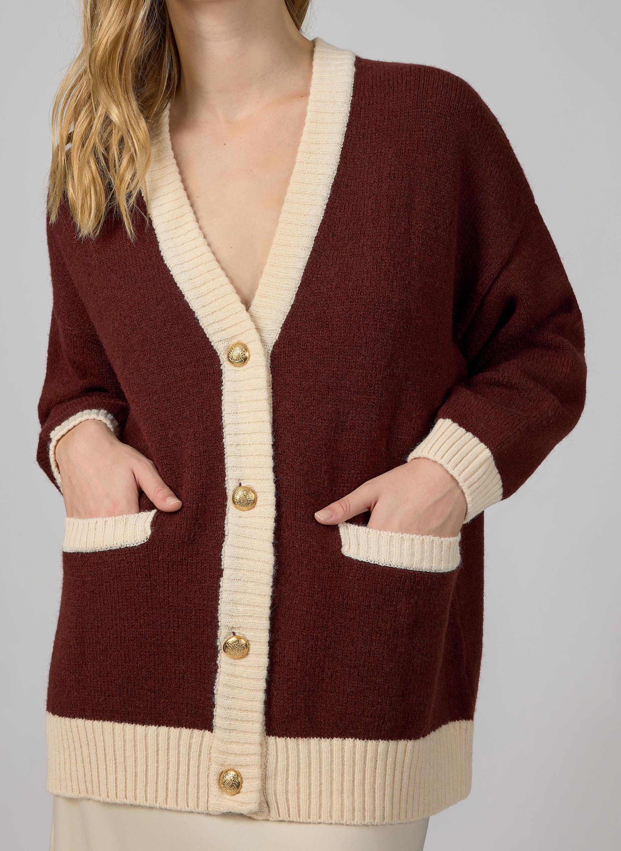 CARDIGAN VALDOR chocolat