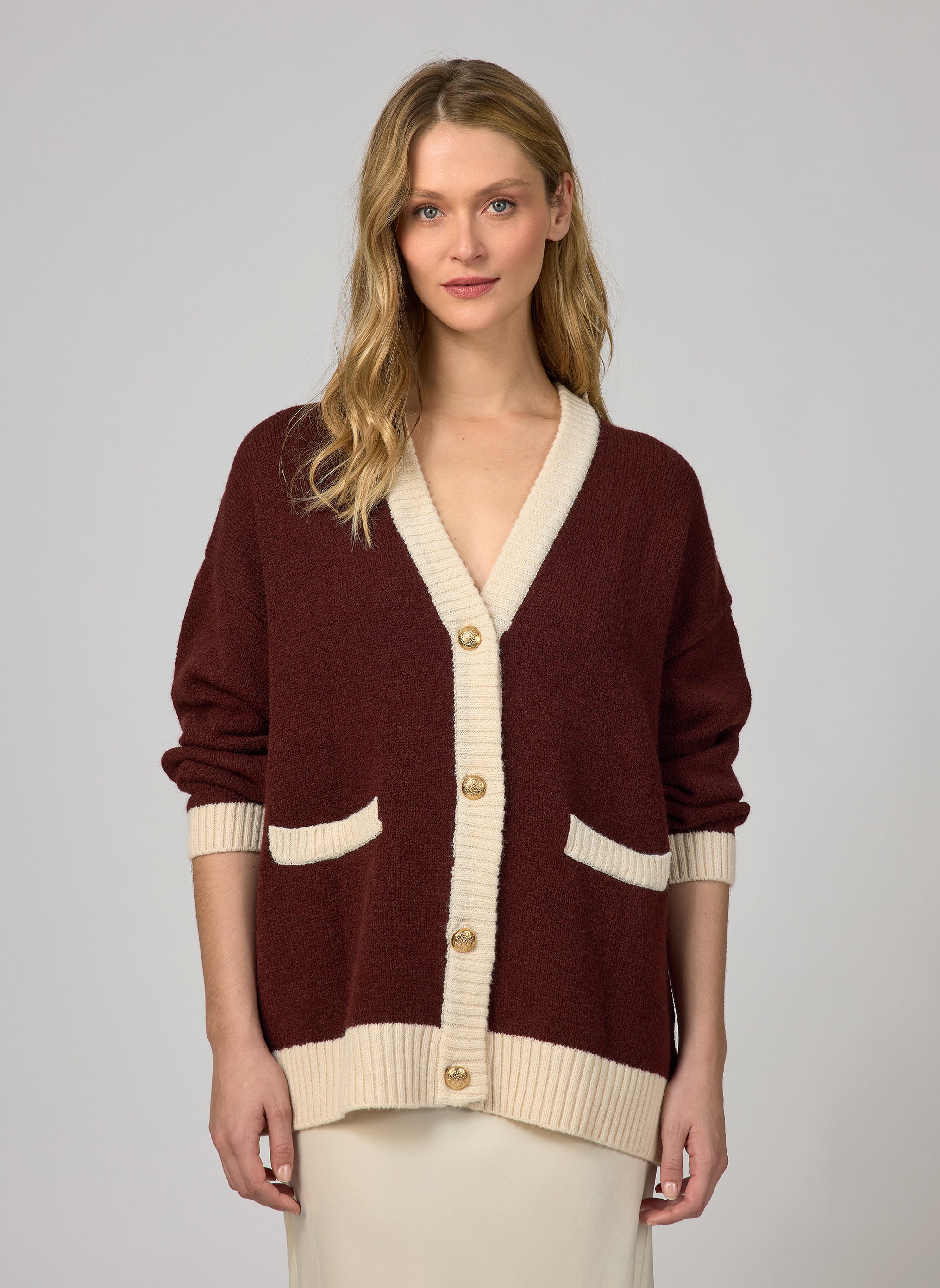 CARDIGAN VALDOR chocolat