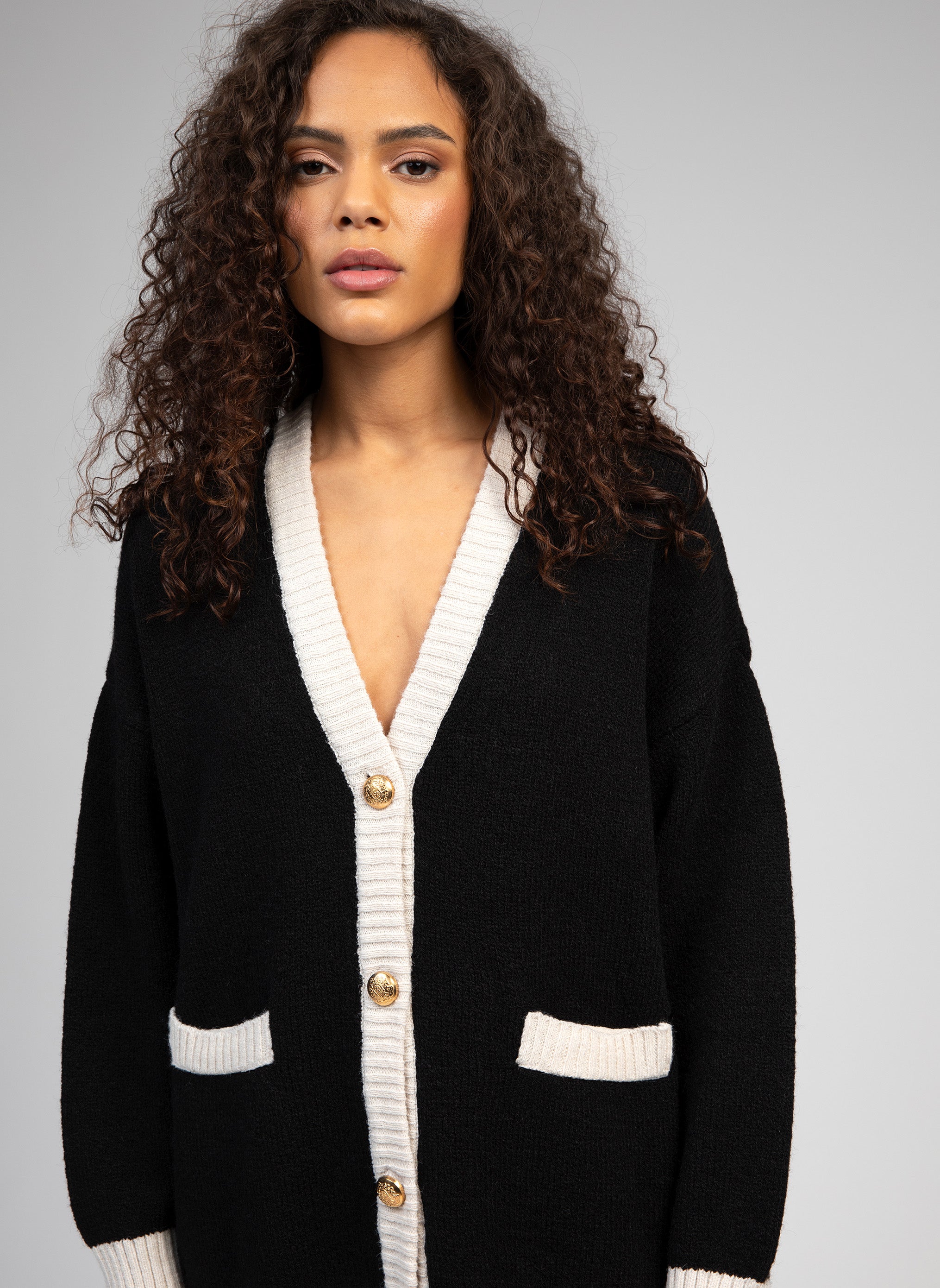 CARDIGAN VALDOR noir