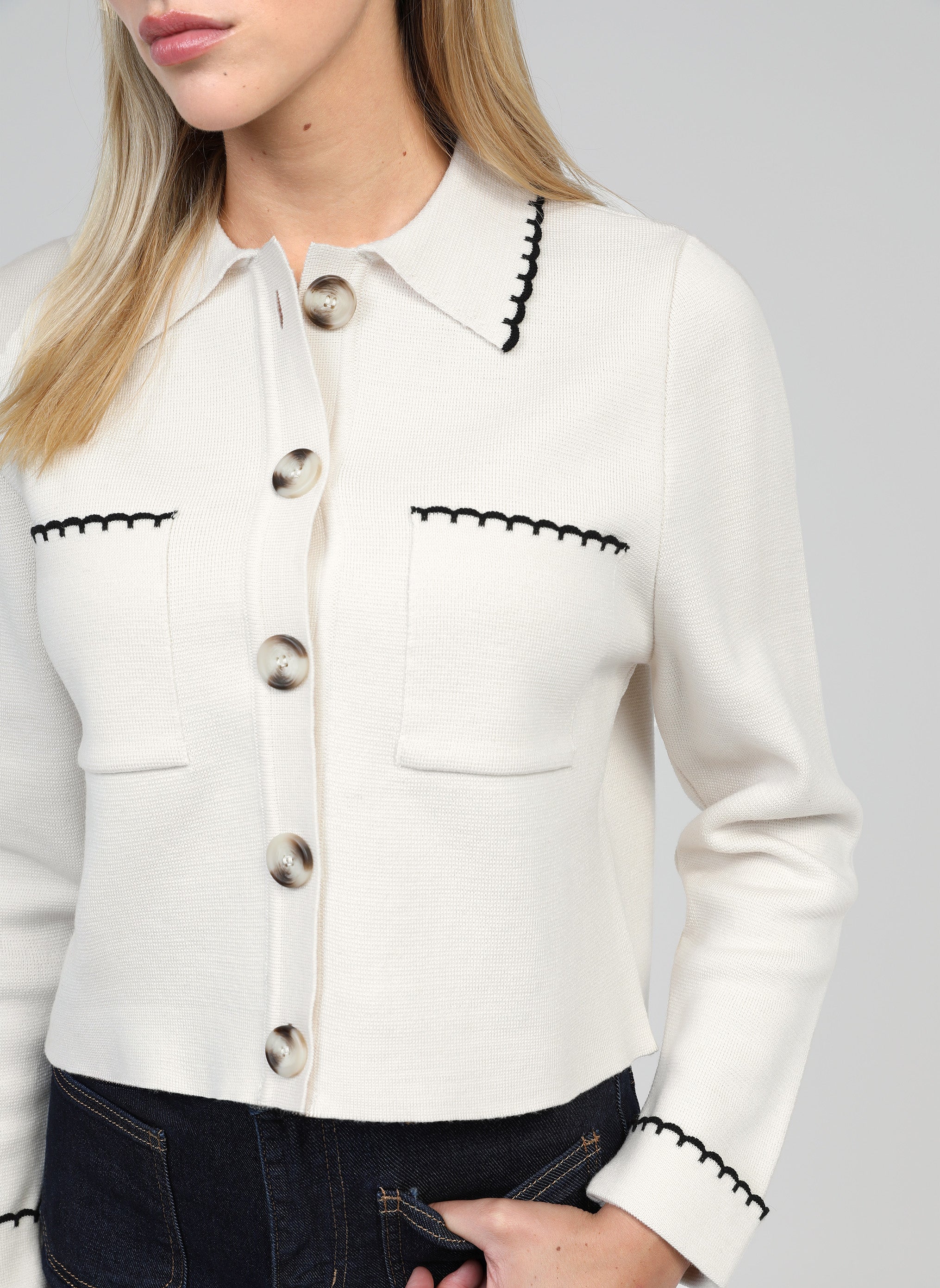 GILET VALINA ecru