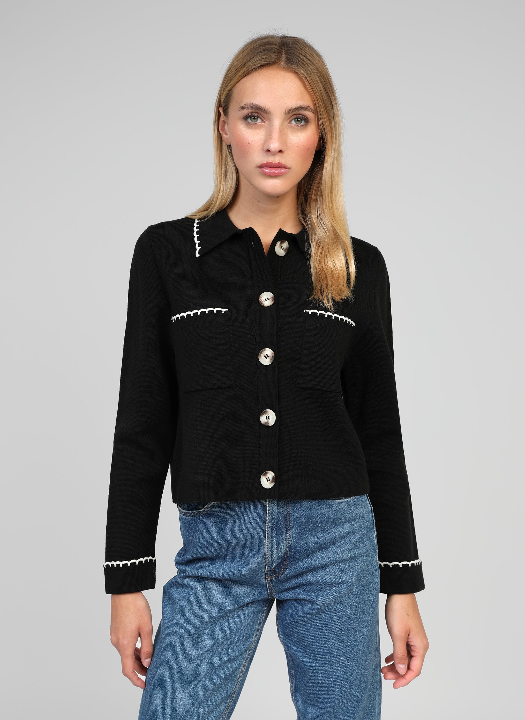 GILET VALINA noir