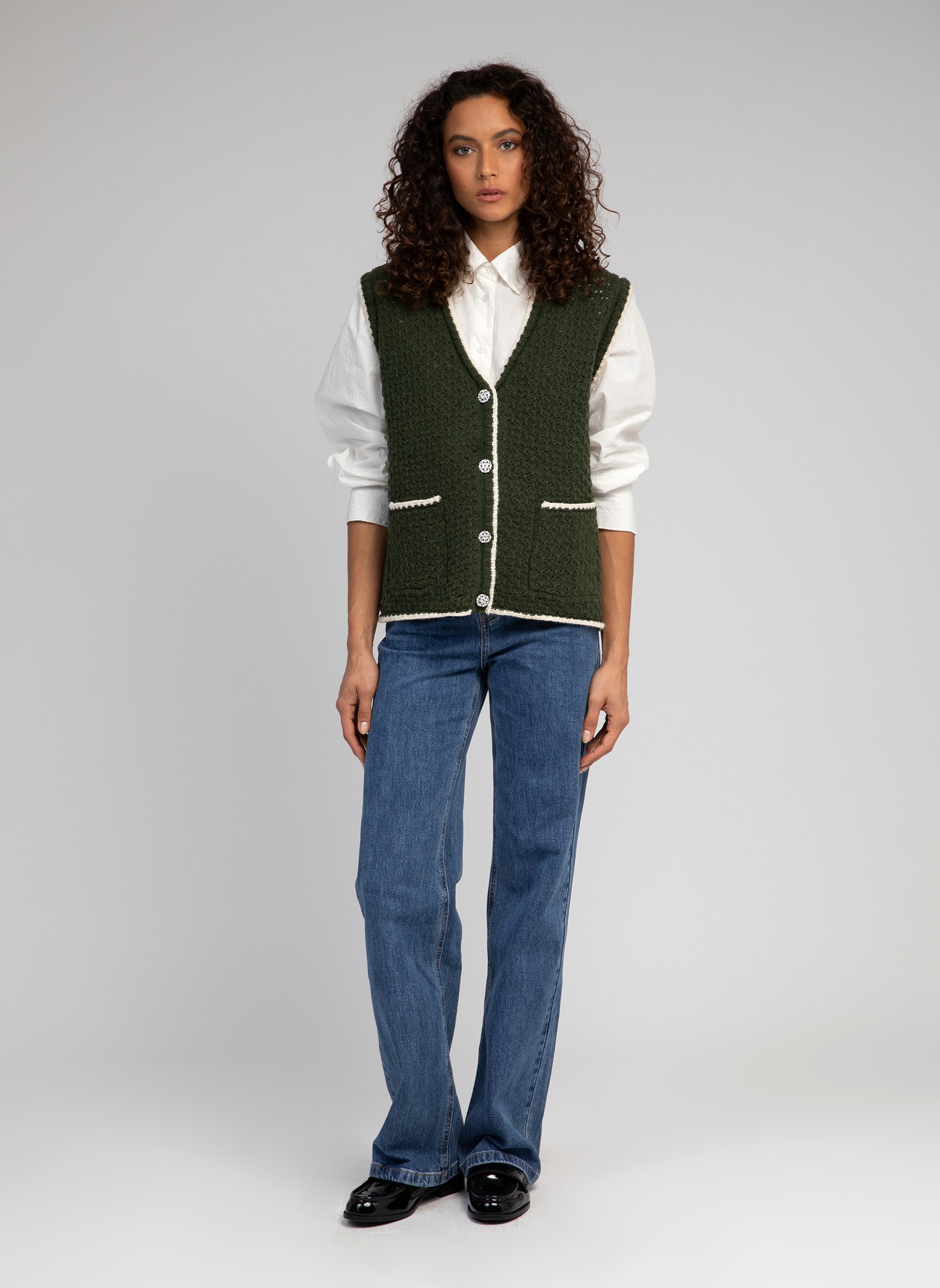 CARDIGAN VELAMY army