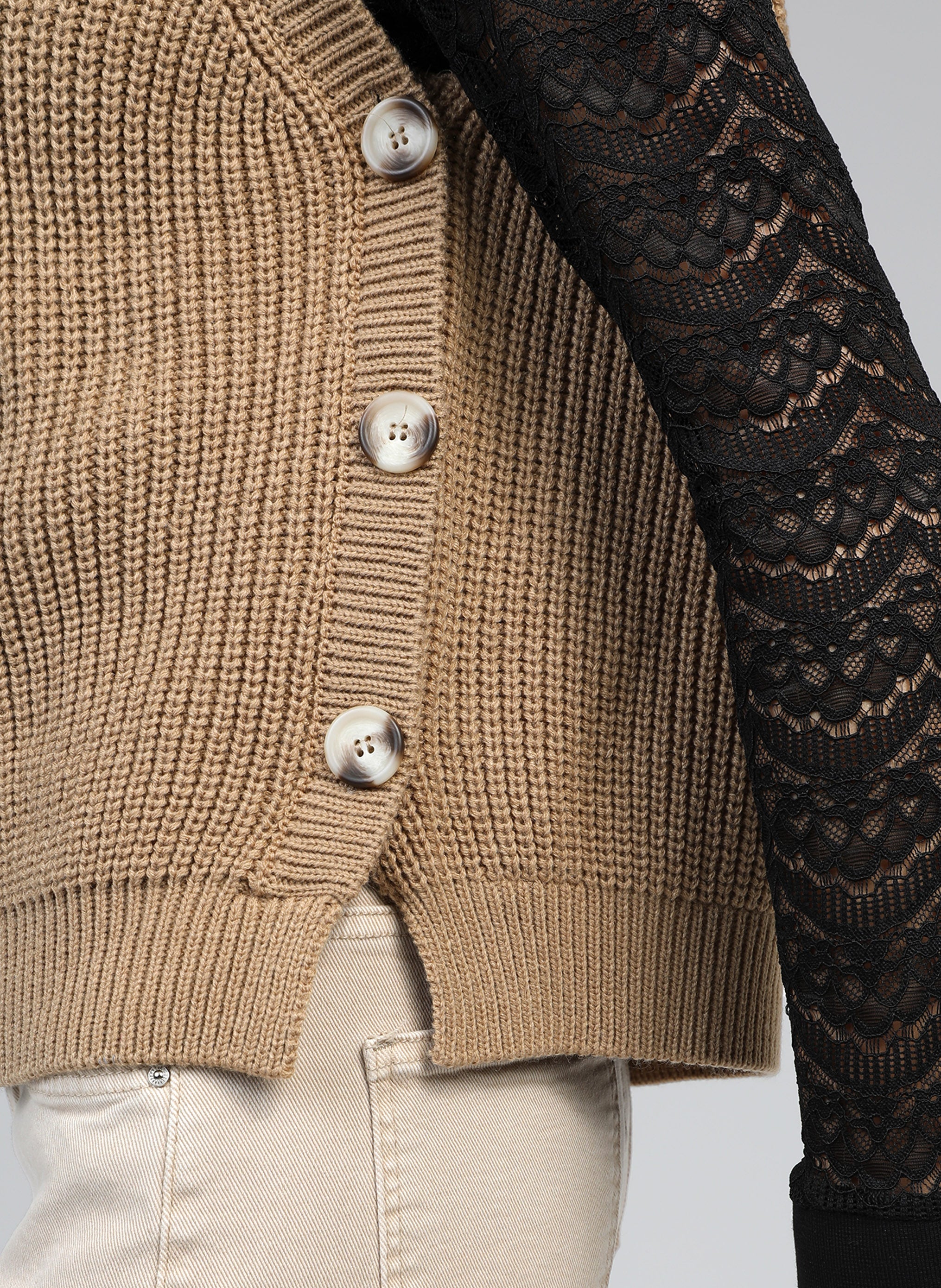 PULL VIVIENNE camel