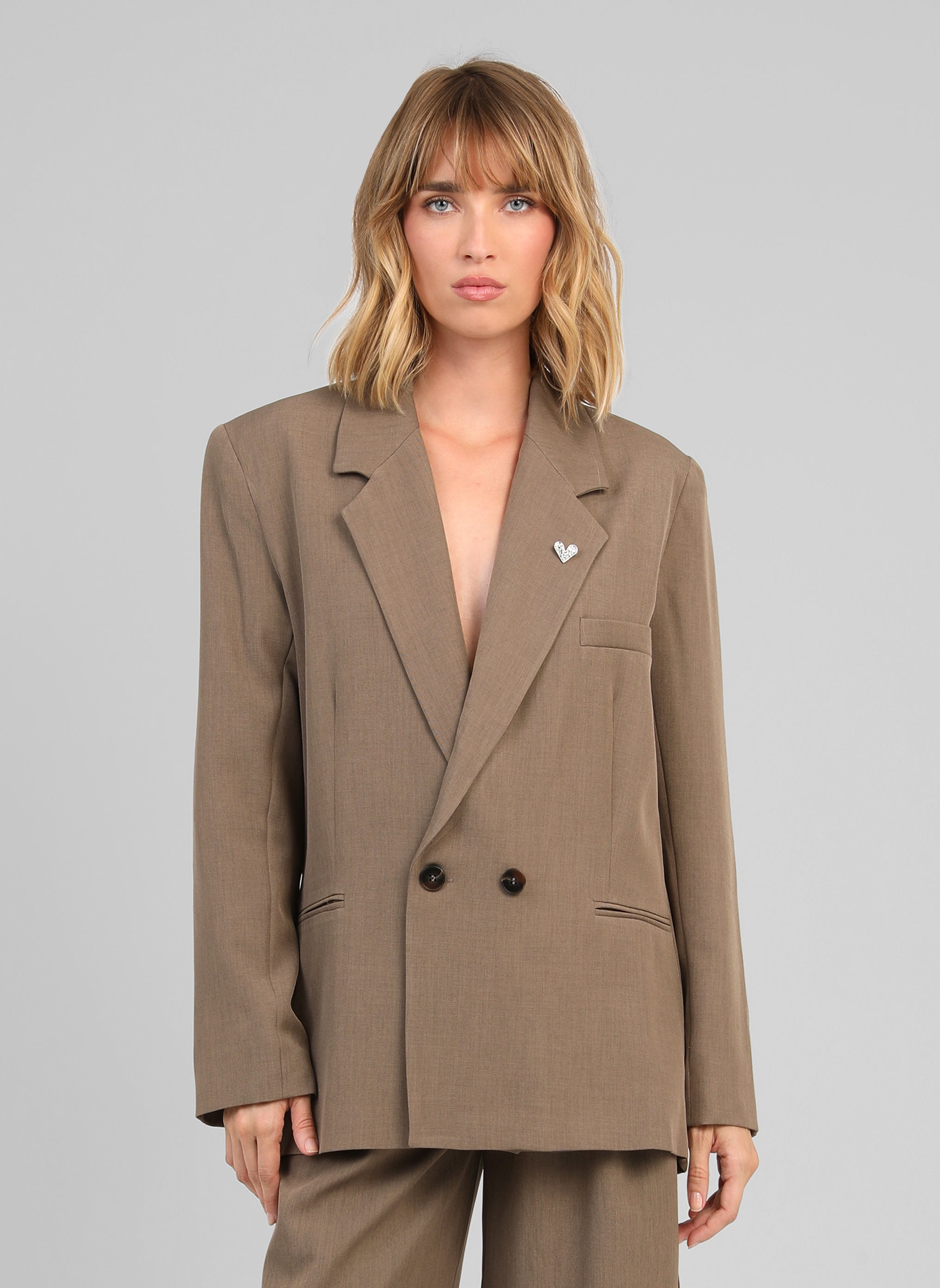 VESTE ZAYLA taupe