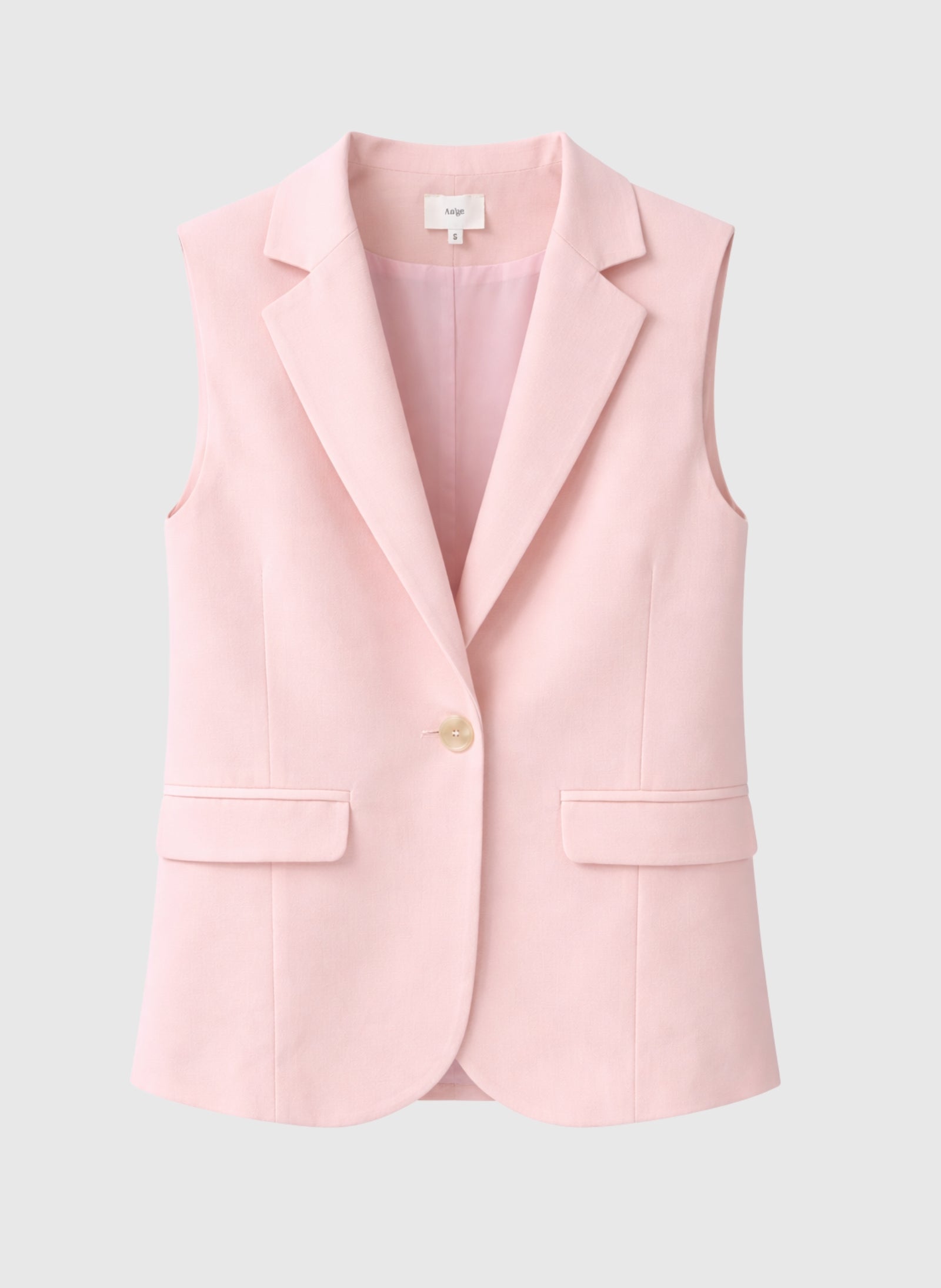 VESTE SANS MANCHES ZAKARITA rose
