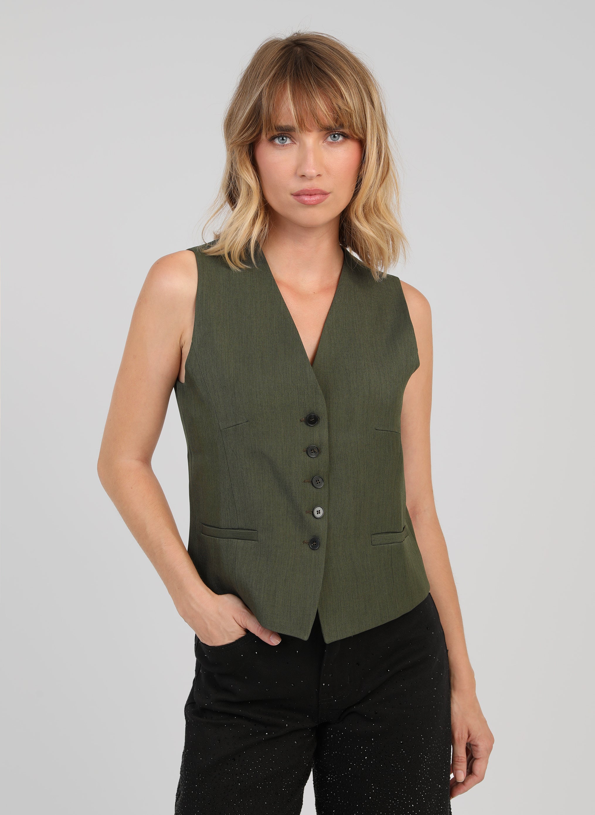 VESTE ZALY militaire
