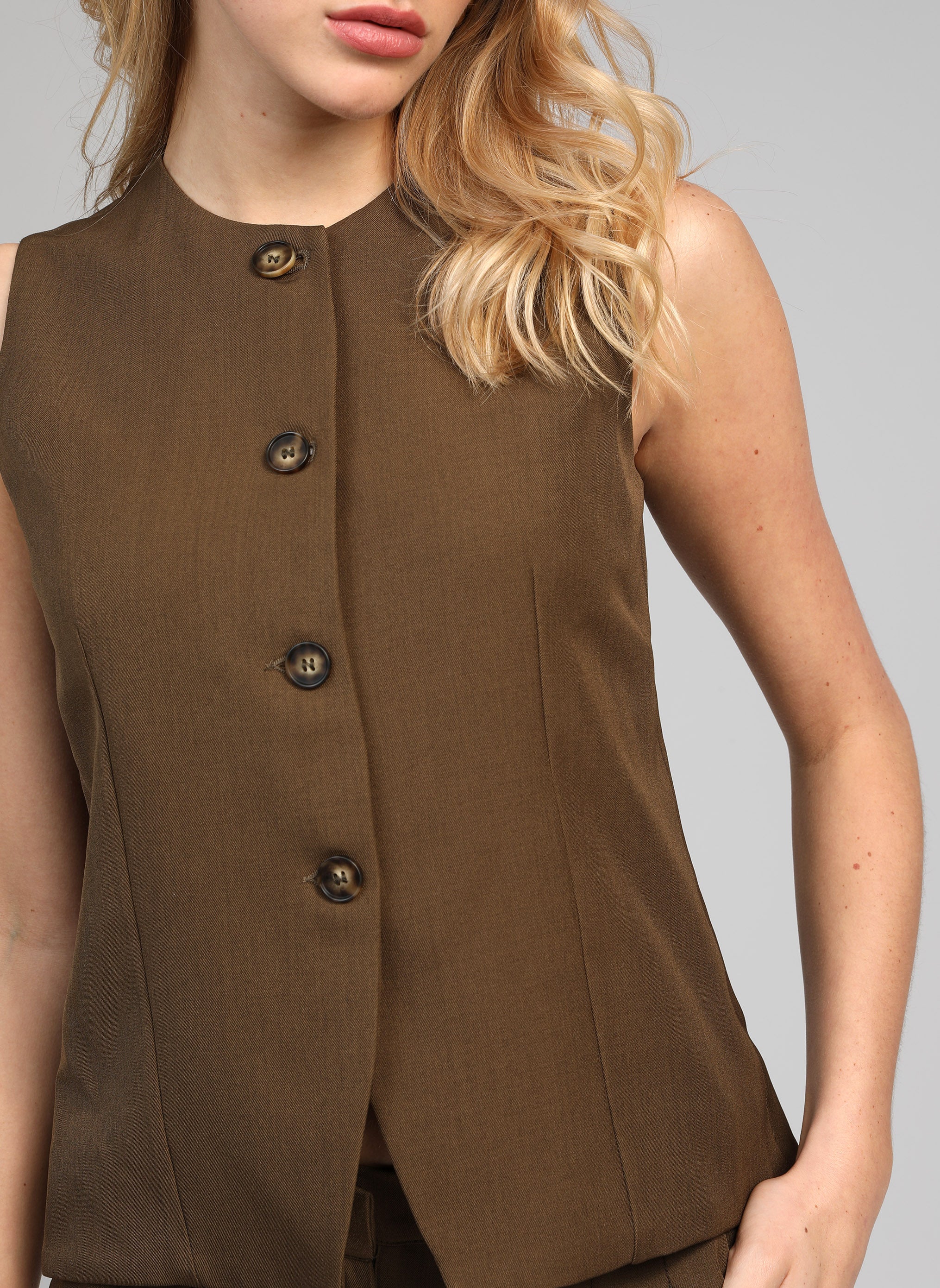 GILET DE COSTUME ZOLA militaire