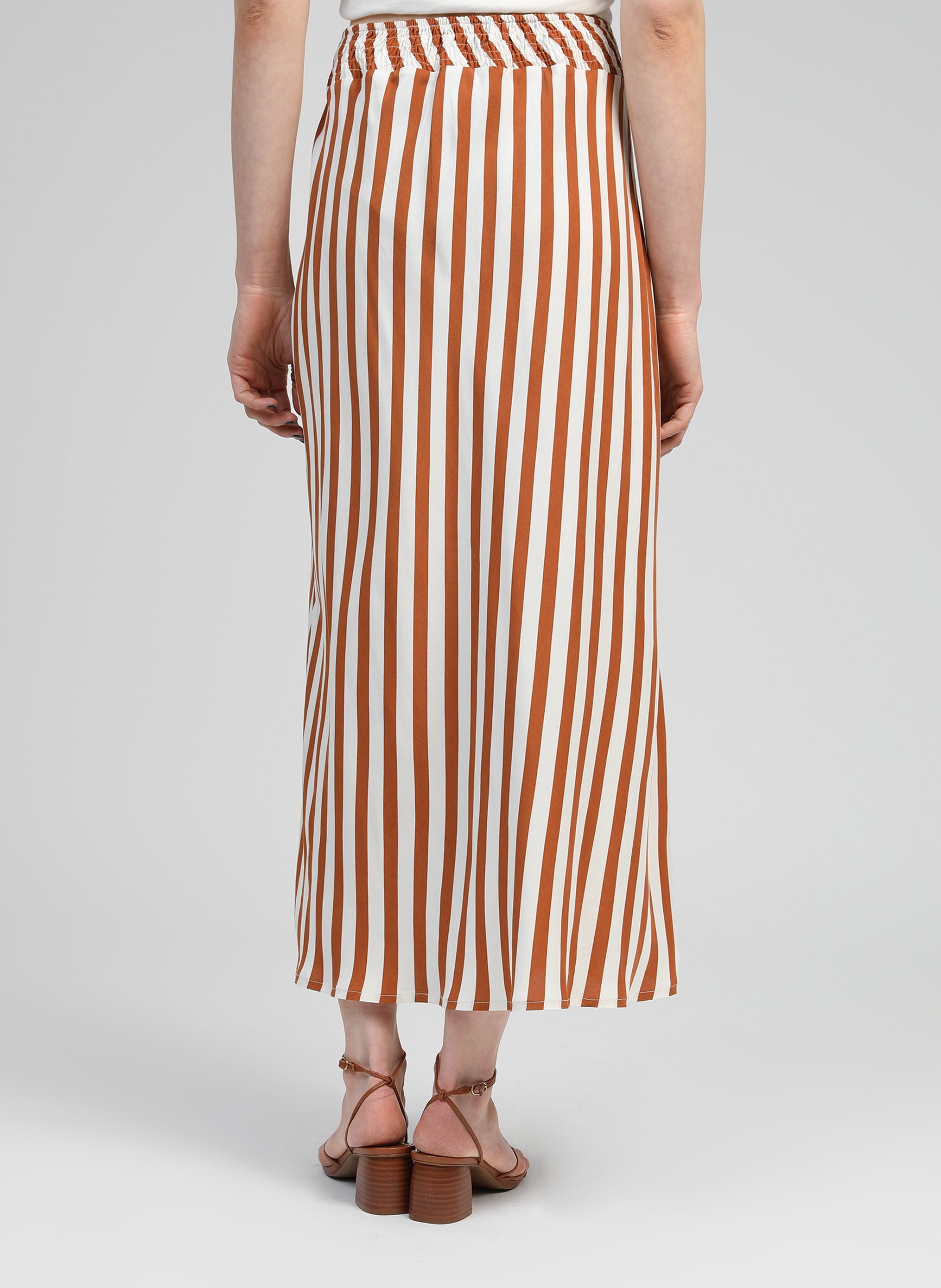 JUPE LONGUE GALVILY petis caramel