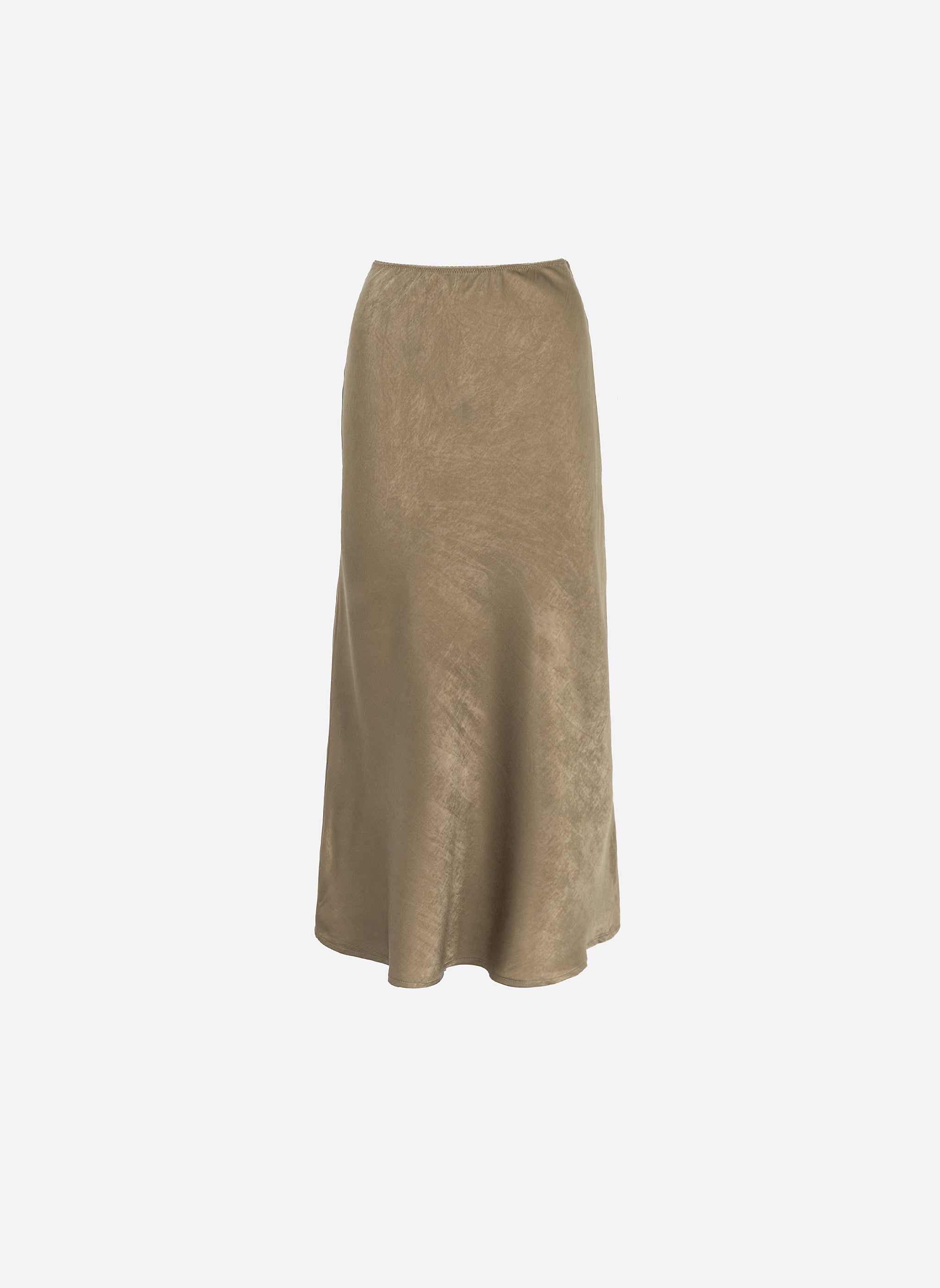 JUPE MIDI GALVINE kaki