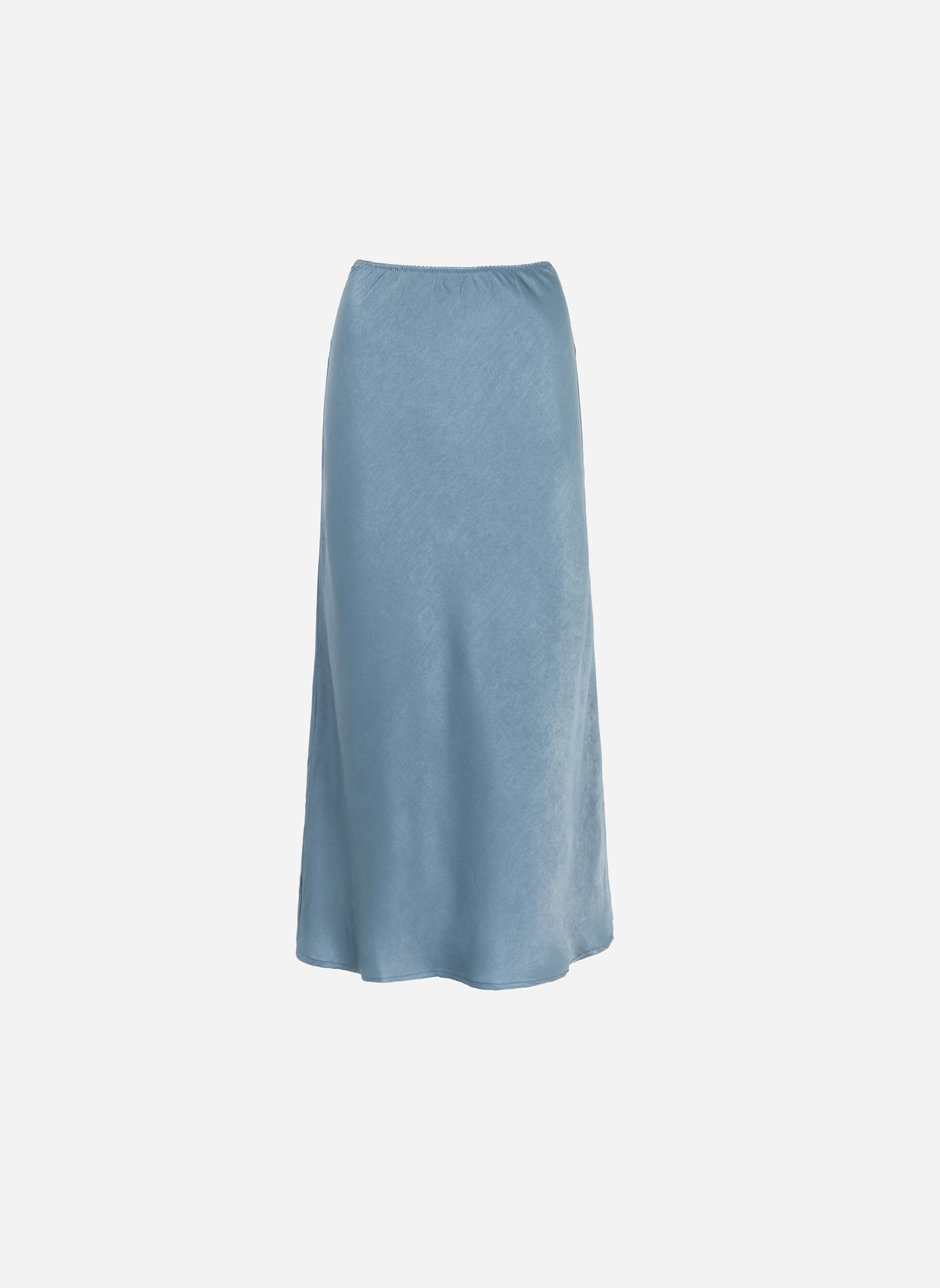 JUPE MIDI GALVINE azur