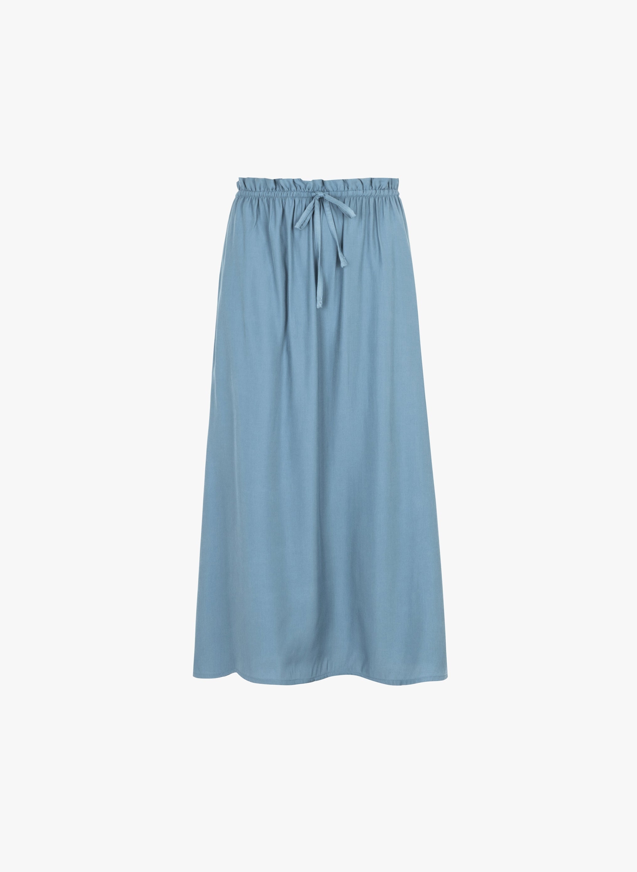 JUPE MIDI GANELIA azur