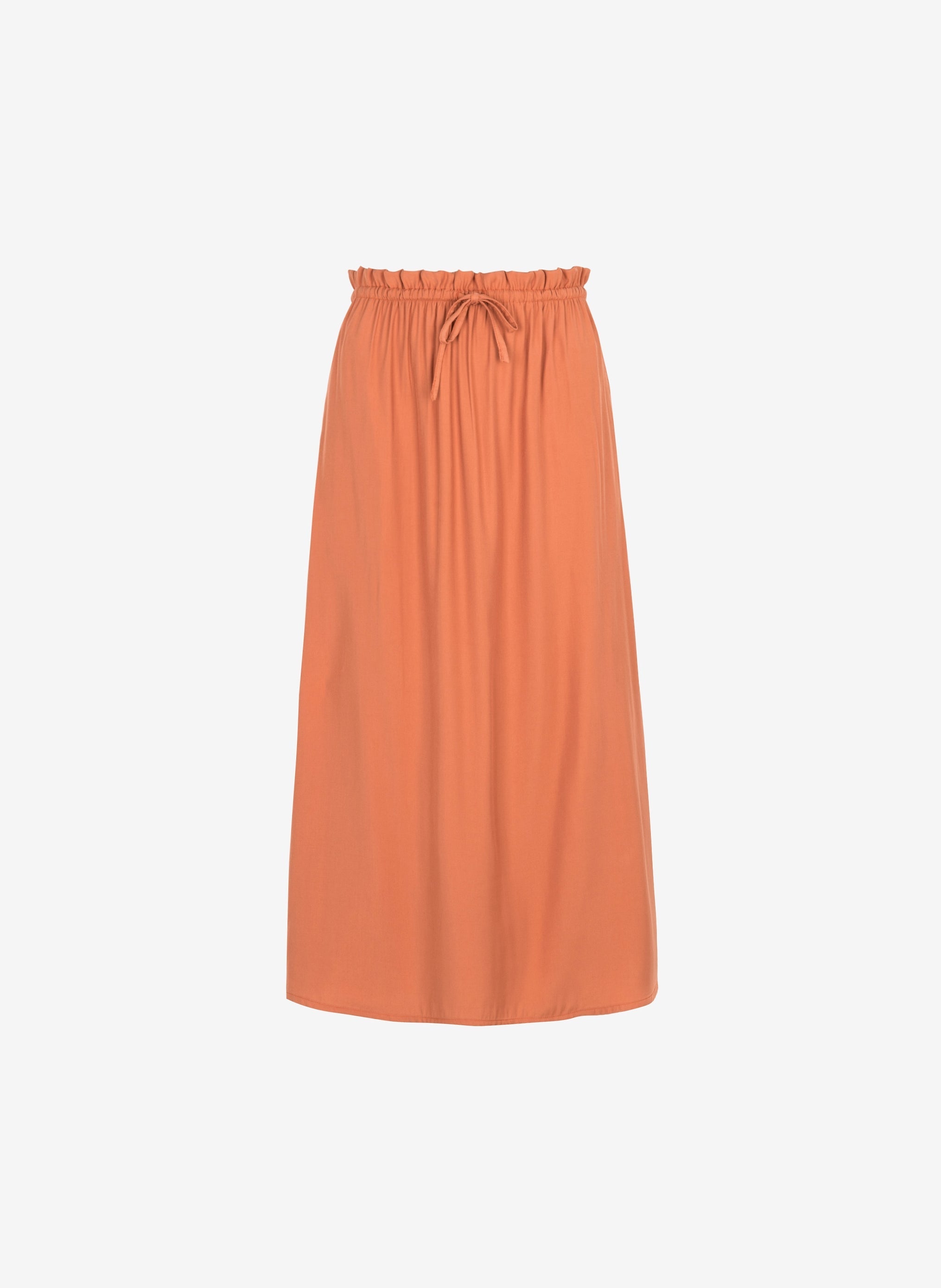 MIDI SKIRT GANELIA terracotta