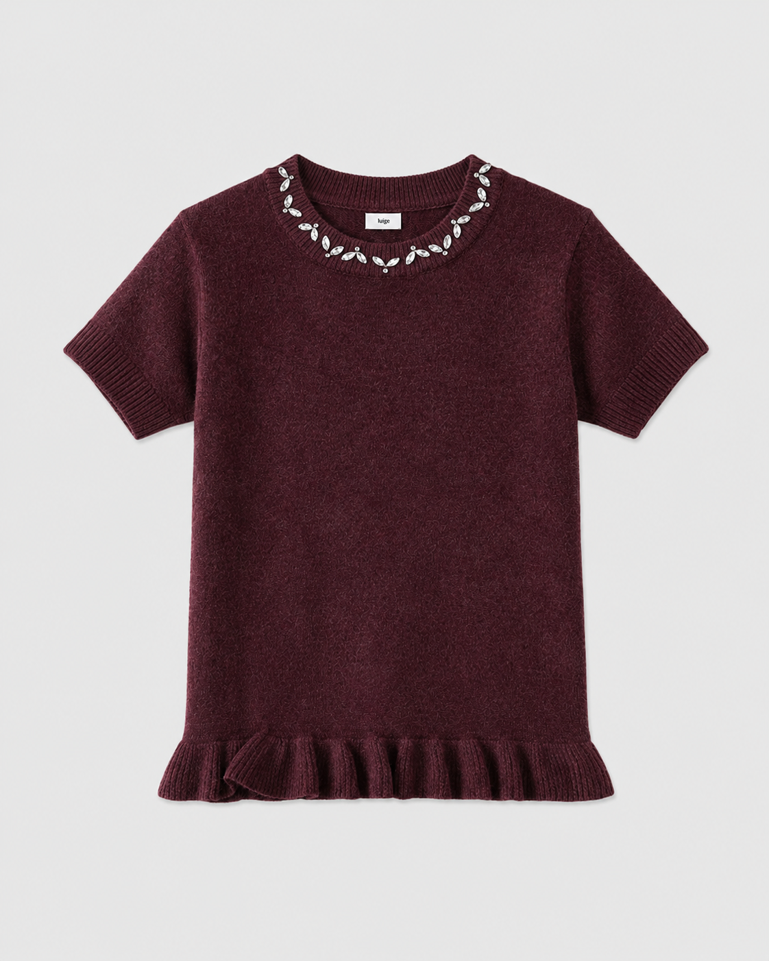 JERSEY NESTORINE granate