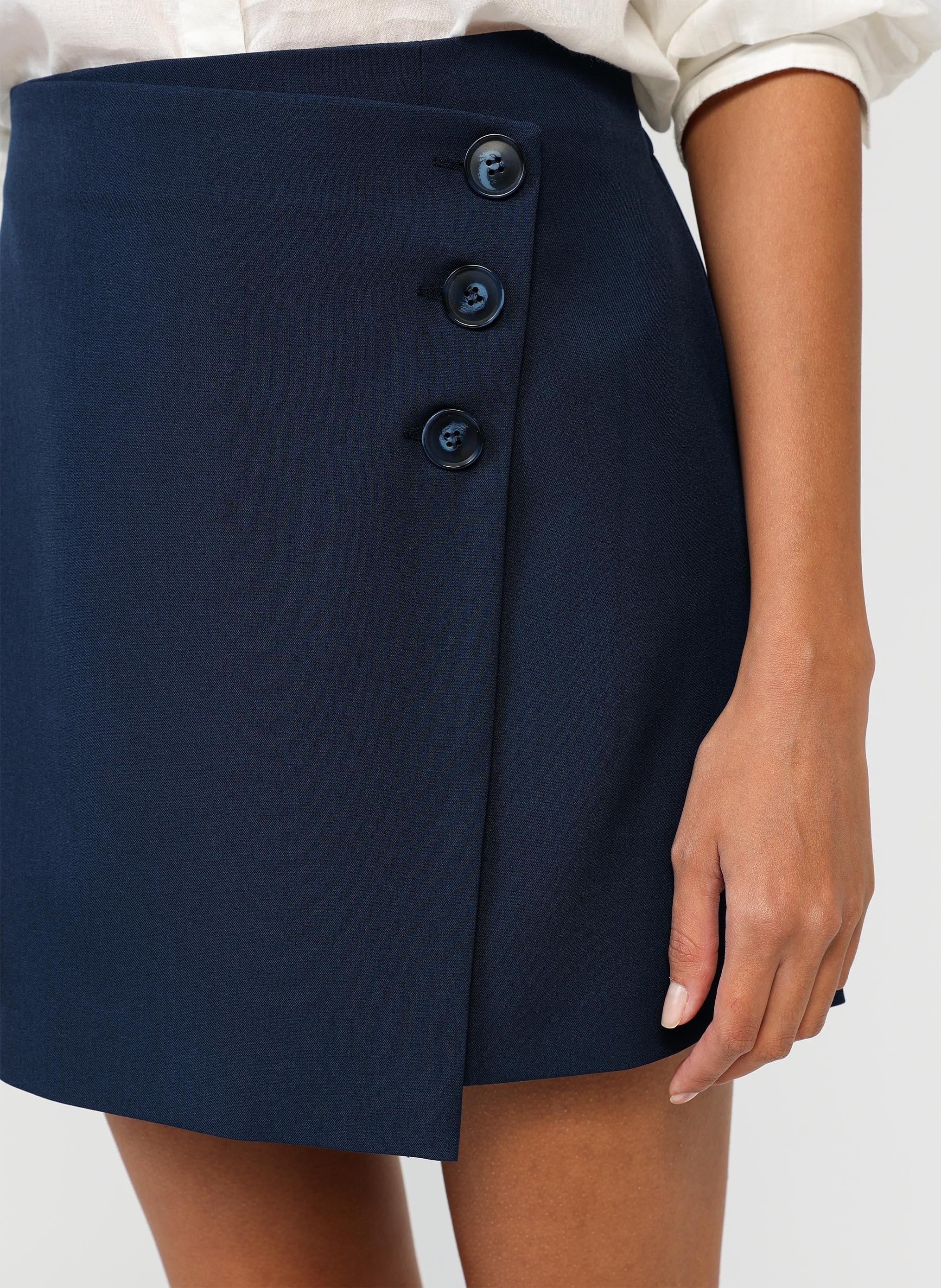 JUPE COURTE GUYA navy