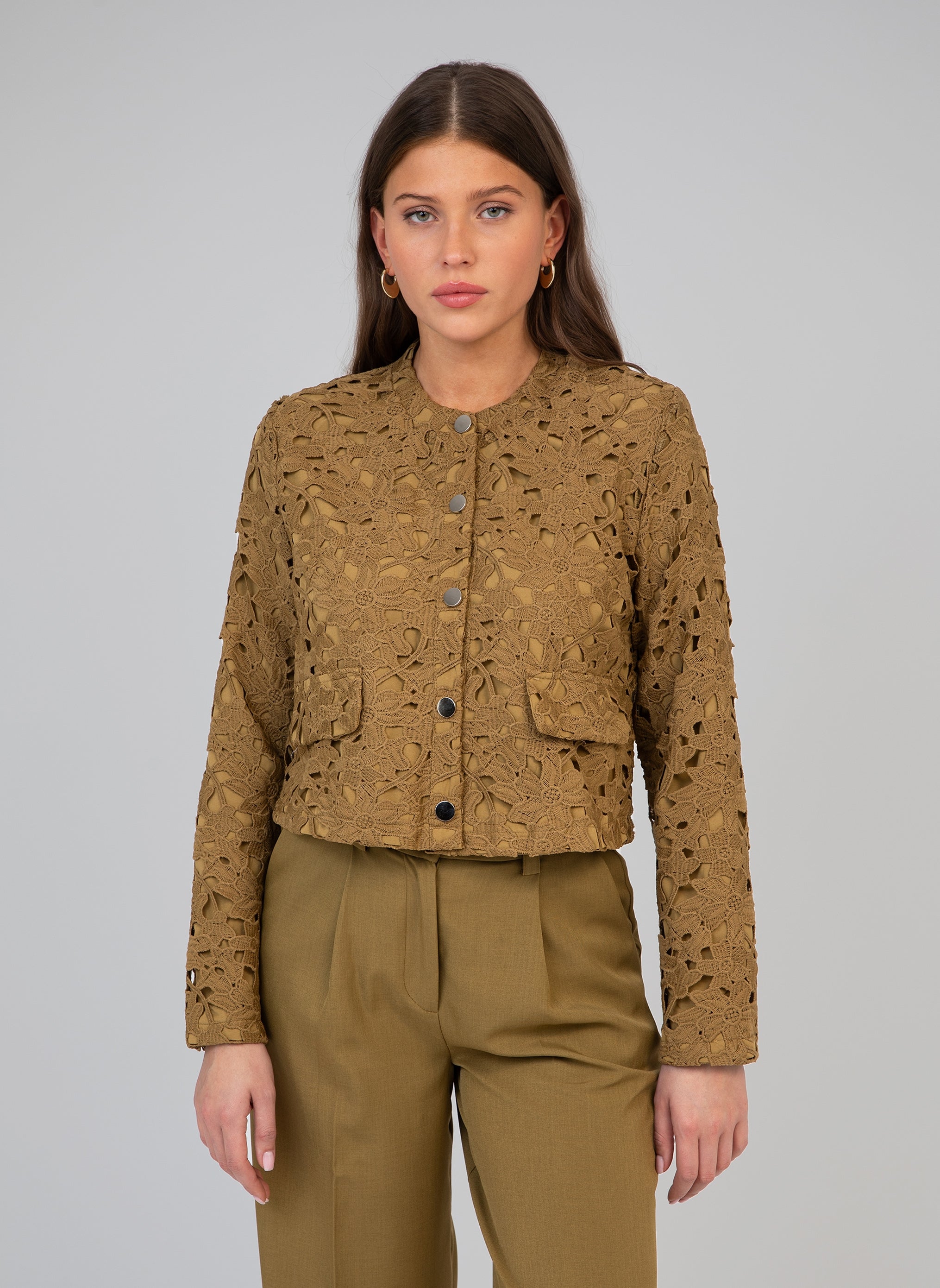 HALLIE olive jacket