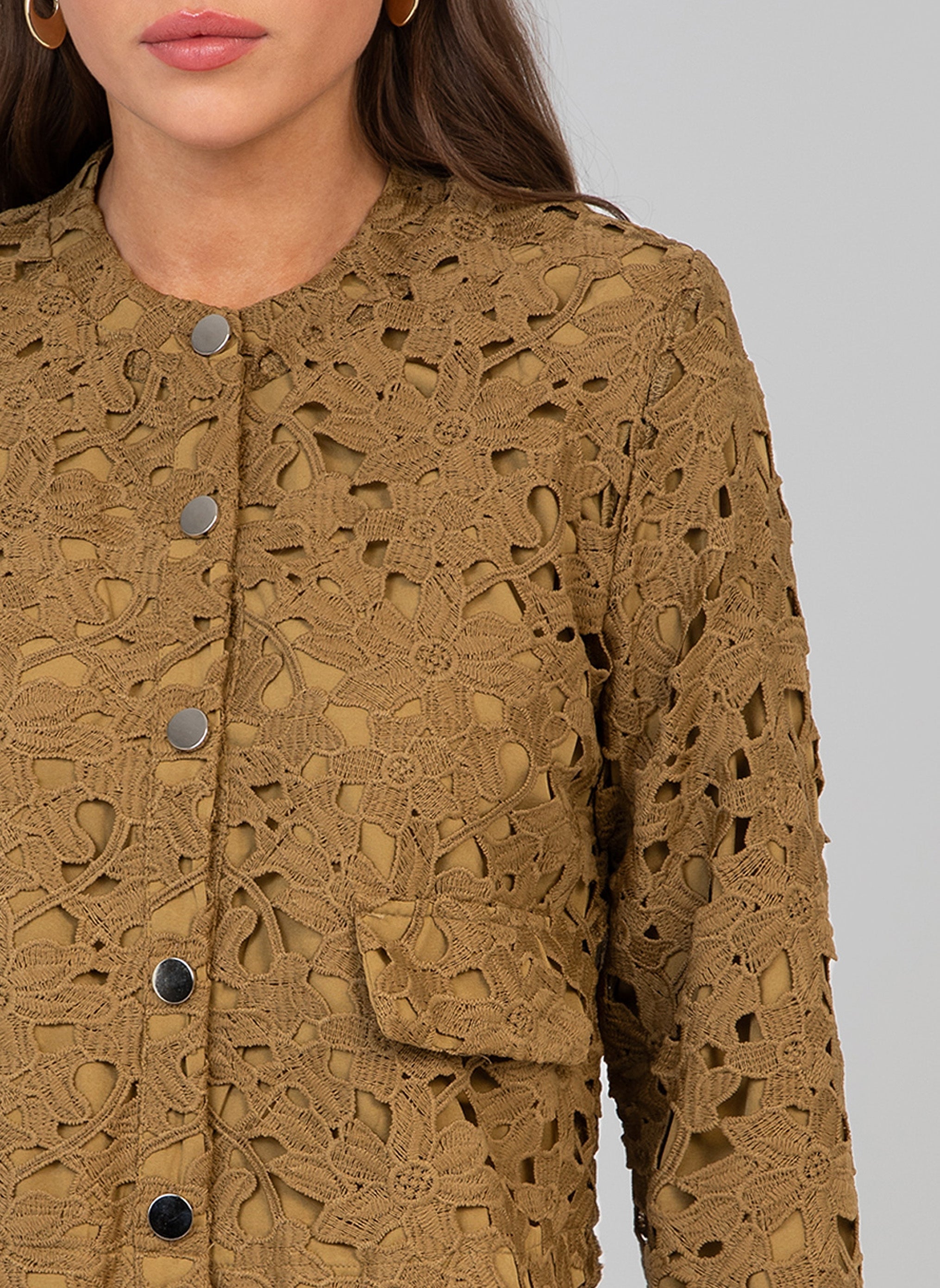 HALLIE olive jacket
