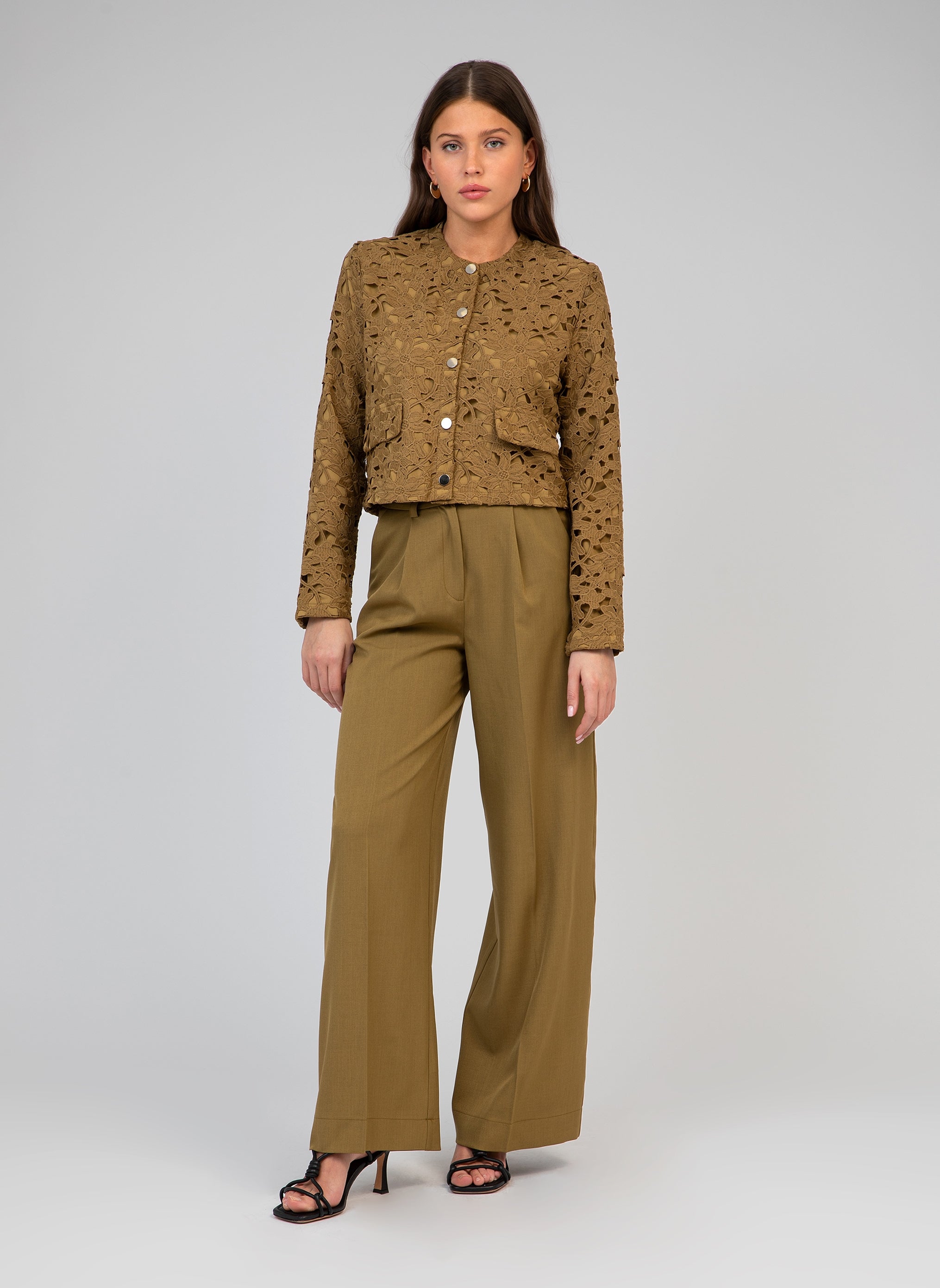 HALLIE olive jacket