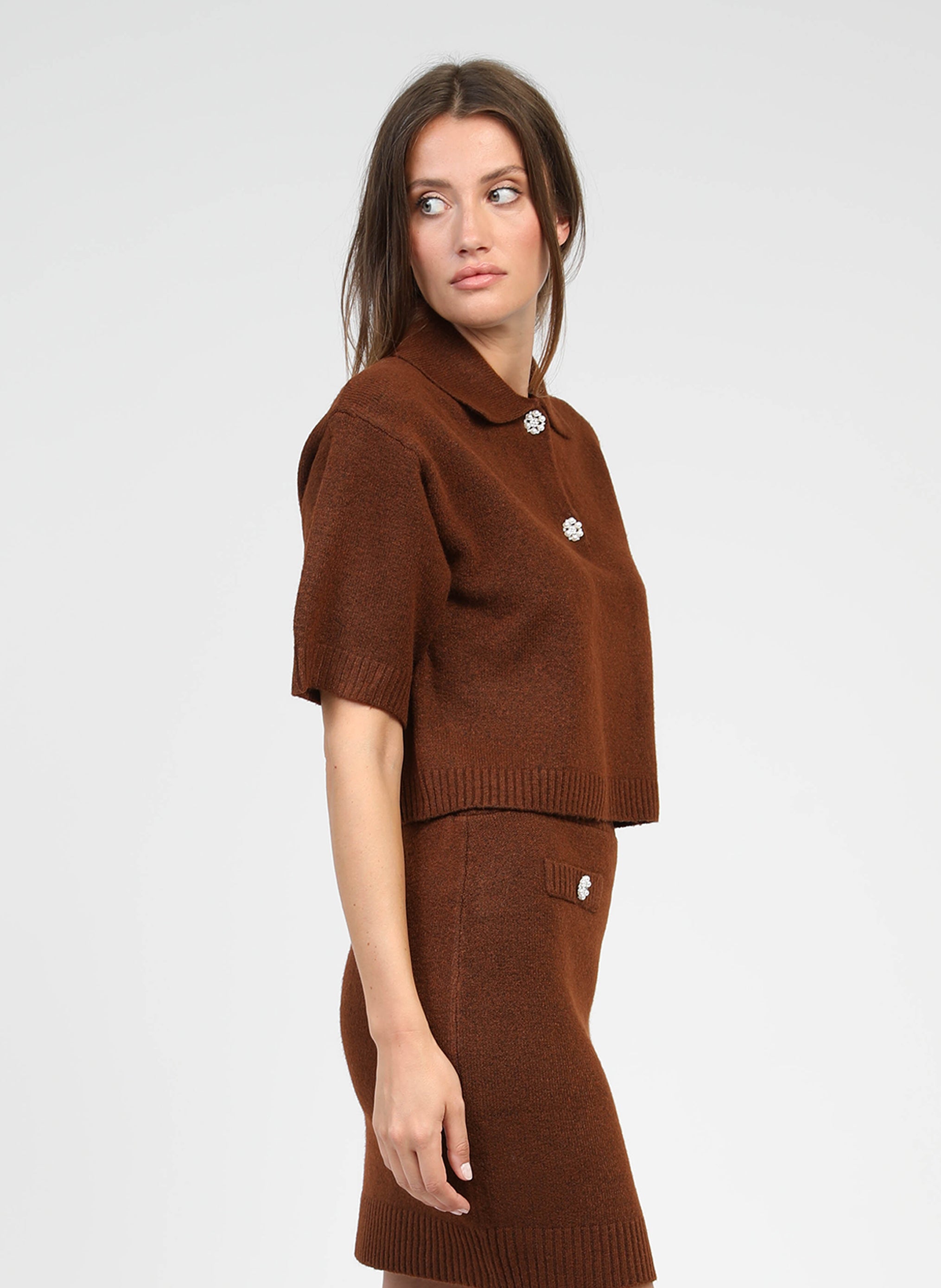 PULL NOREA marron